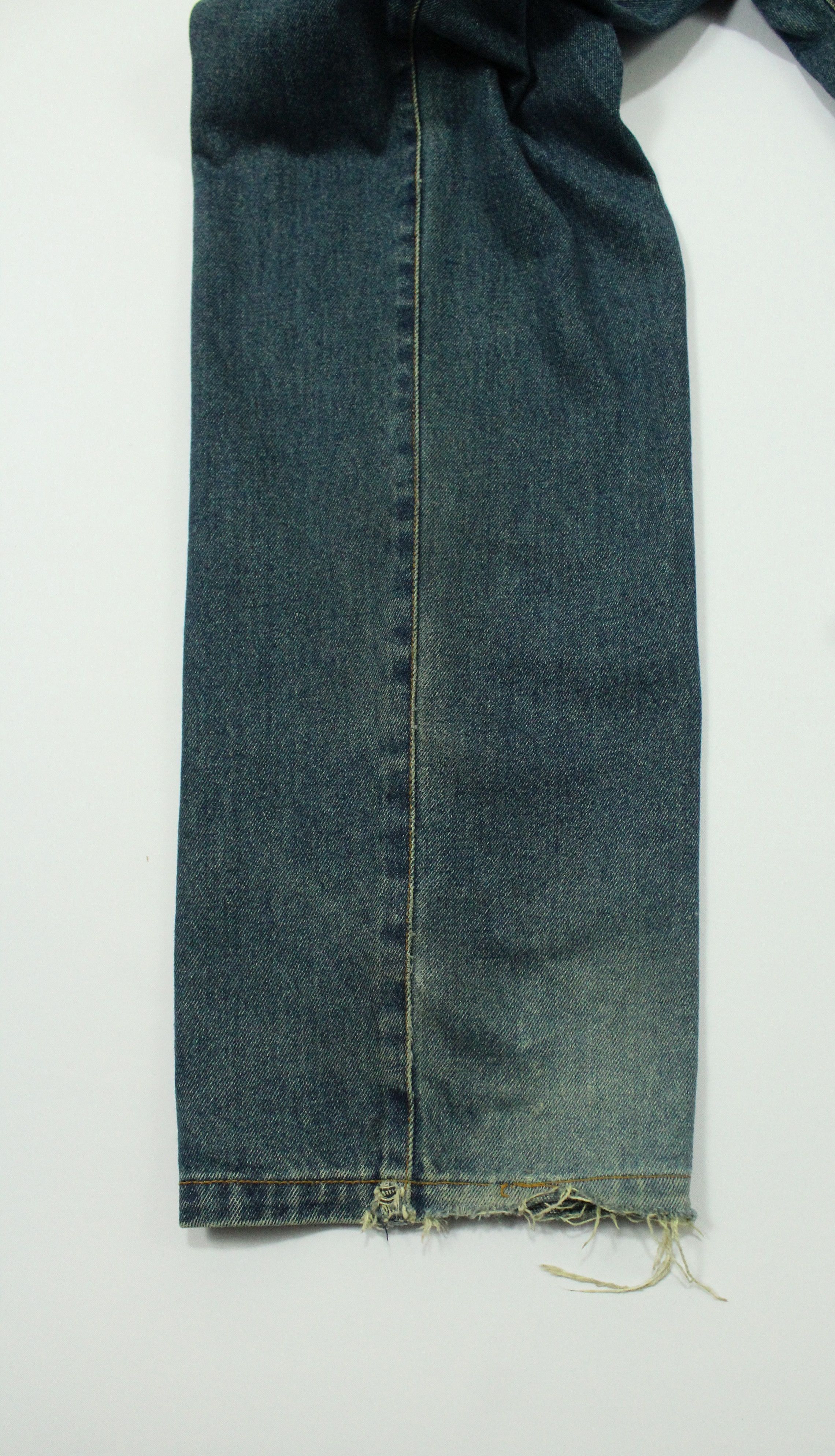Harley Davidson Lace Up Sided HARLEY DAVIDSON Denim Distressed Jeans Size 28" / US 6 / IT 42 - 25 Thumbnail