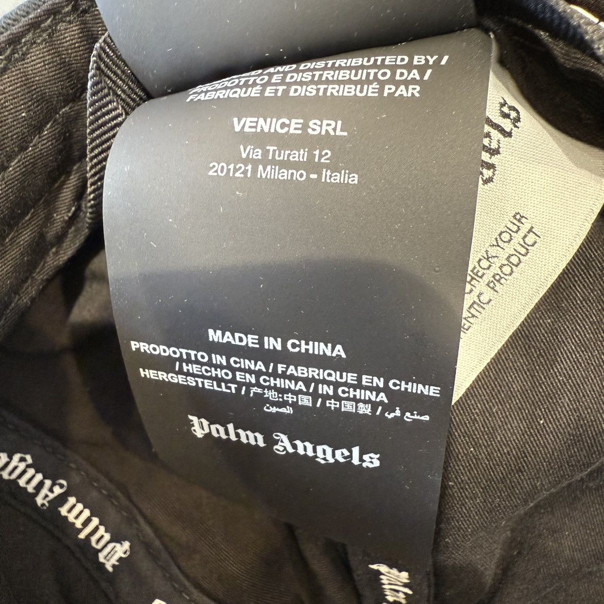Palm Angels Palm Angels Flames Logo Print Cap Size ONE SIZE - 8 Thumbnail