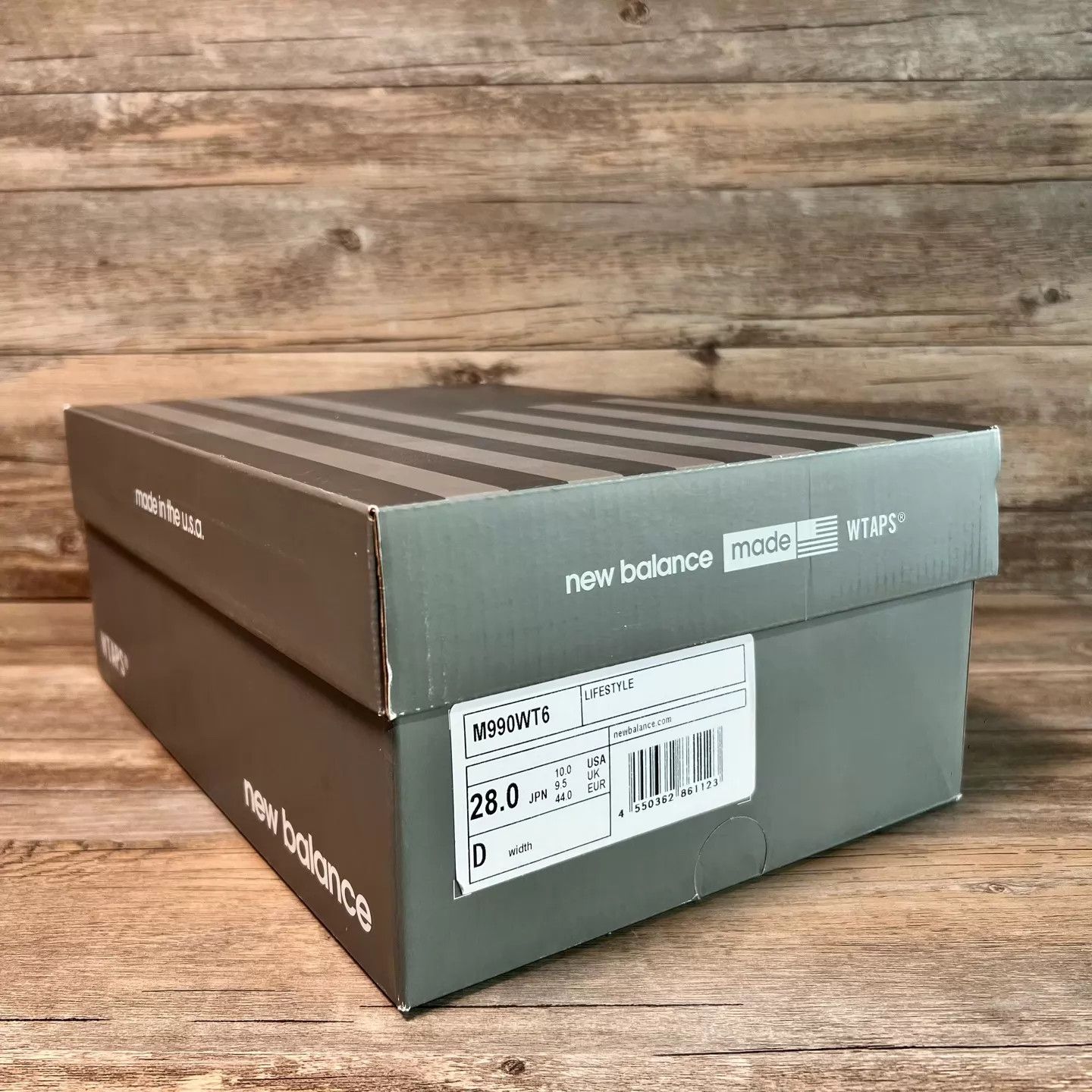 New Balance WTAPS x New Balance 990 V6 M990WT6 Gray US 44 99 new Size US 10 / EU 43 - 8 Thumbnail