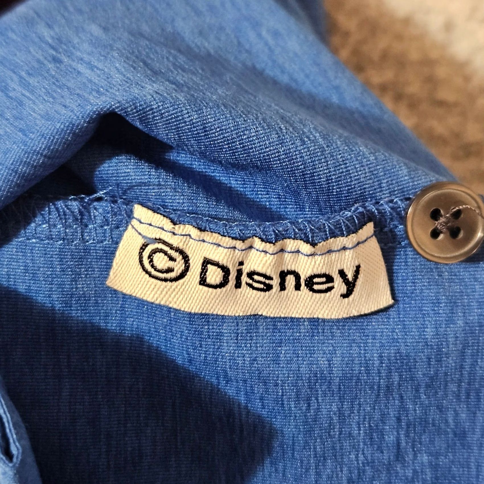 Disney Disney Shirt Mens M Blue Parks Cast Member Exclusive 50th Anniversary Button Size Size US M / EU 48-50 / 2 - 6 Thumbnail