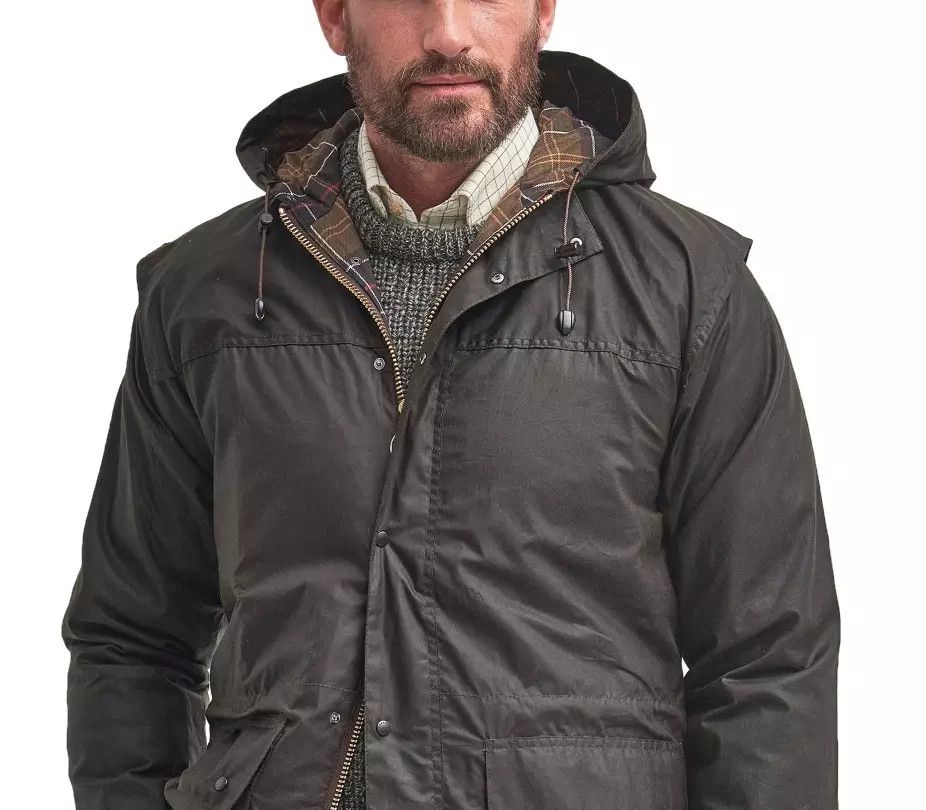 Barbour Barbour Classic Durham Wax Jacket Size US L / EU 52-54 / 3 - 6 Thumbnail