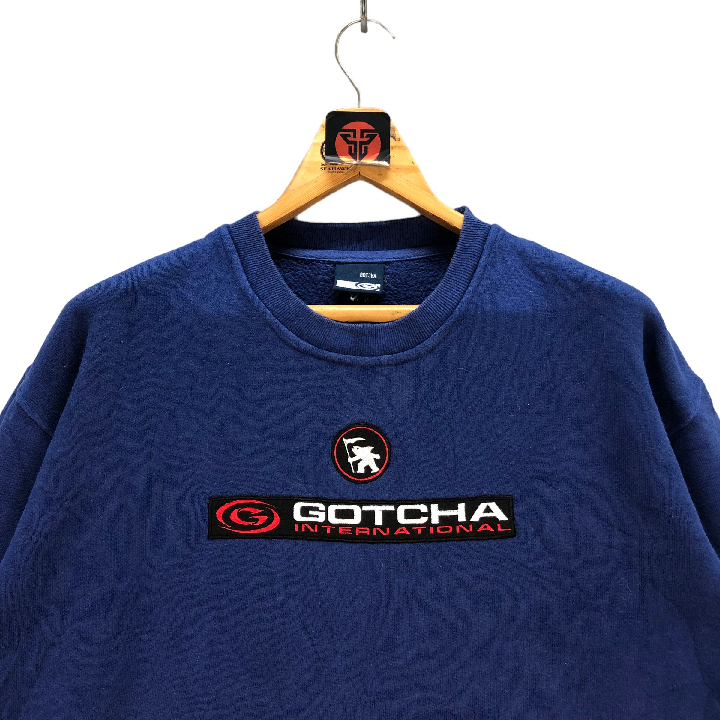 Gotcha GOTCHA INTERNATIONAL BIG LOGO SWEATSHIRTS #7301-127 Size US L / EU 52-54 / 3 - 2 Thumbnail