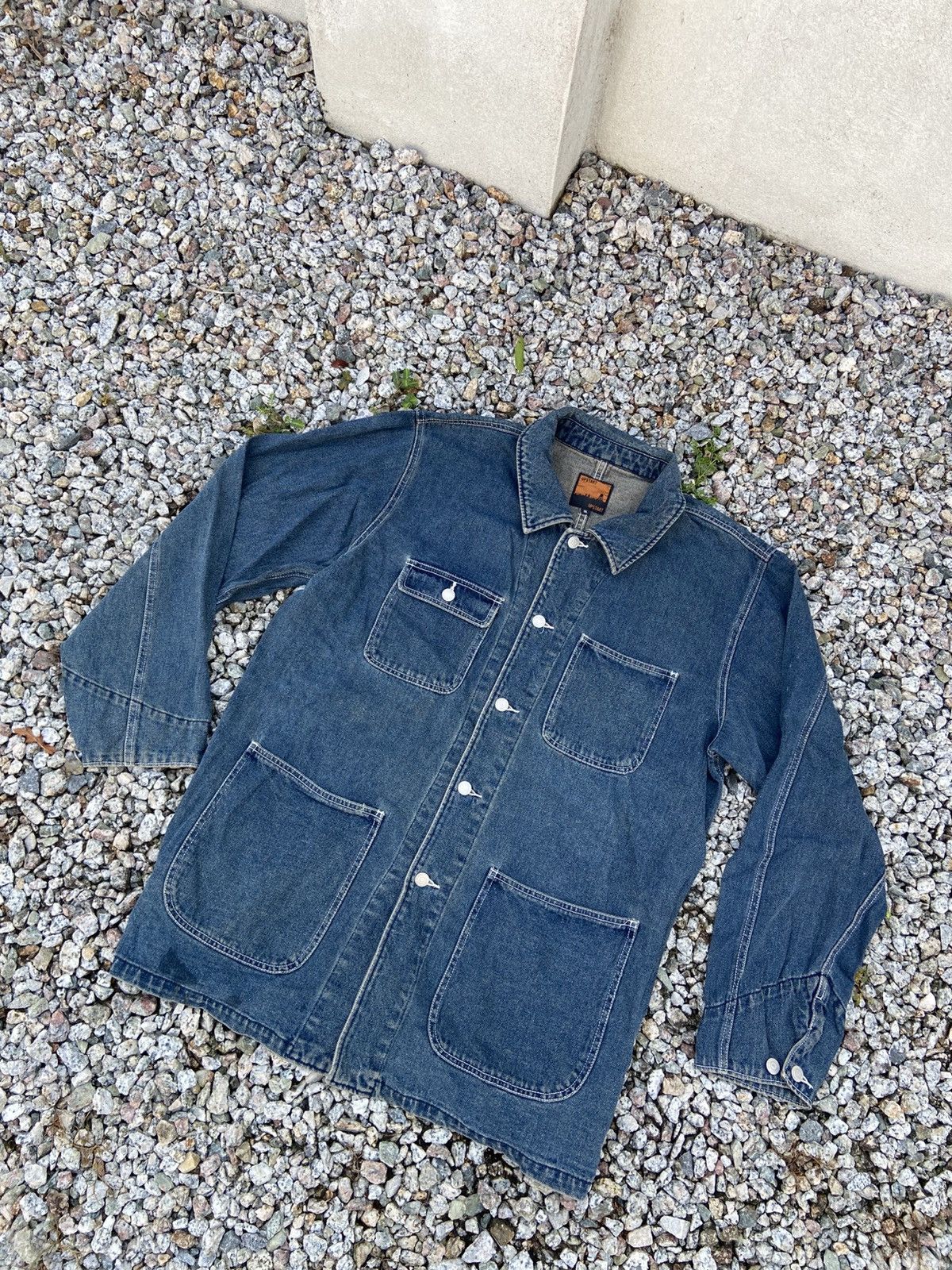 Jean UP START DENIM JEAN CHORE JACKET Size US L / EU 52-54 / 3 - 2 Thumbnail
