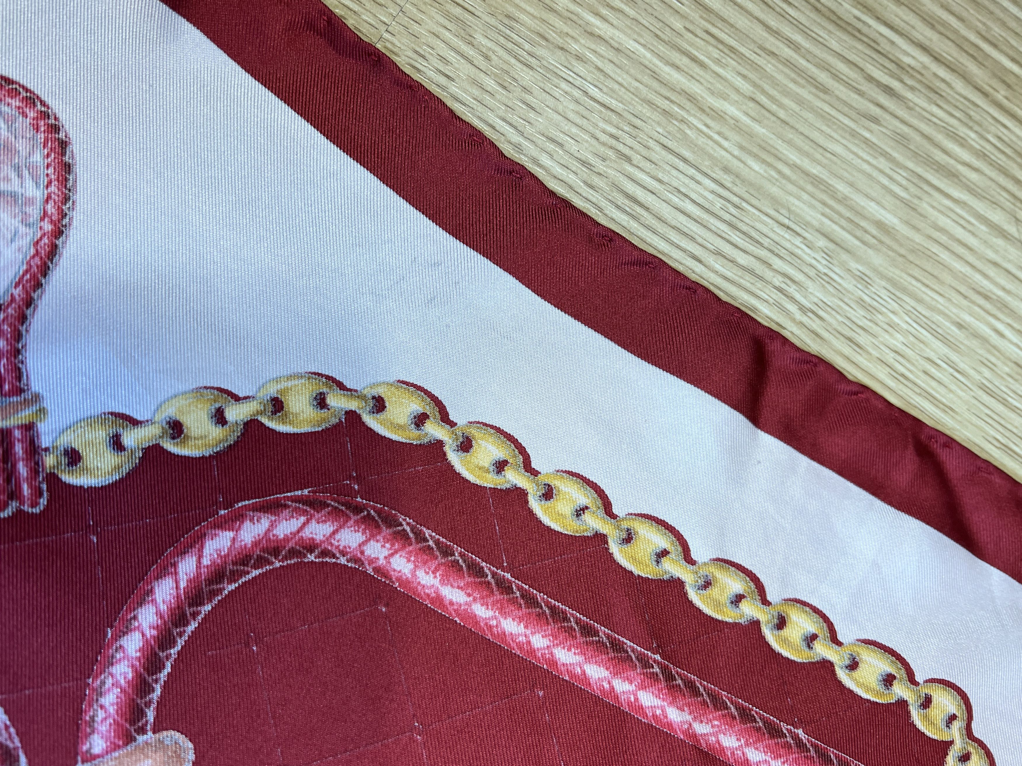 Cartier vintage Cartier scarf 100% silk les Mus De cartier 90 Size ONE SIZE - 8 Thumbnail