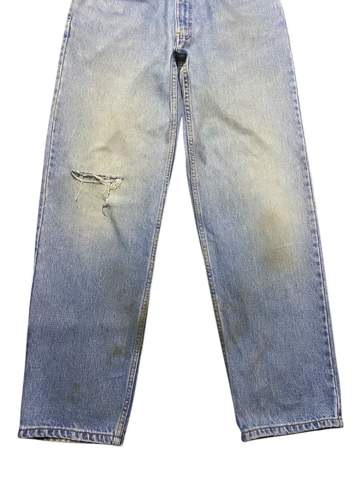 Levi's Vintage Clothing Vintahe Levis 550 Faded Wash Grunge Size US 32 / EU 48 - 5 Thumbnail
