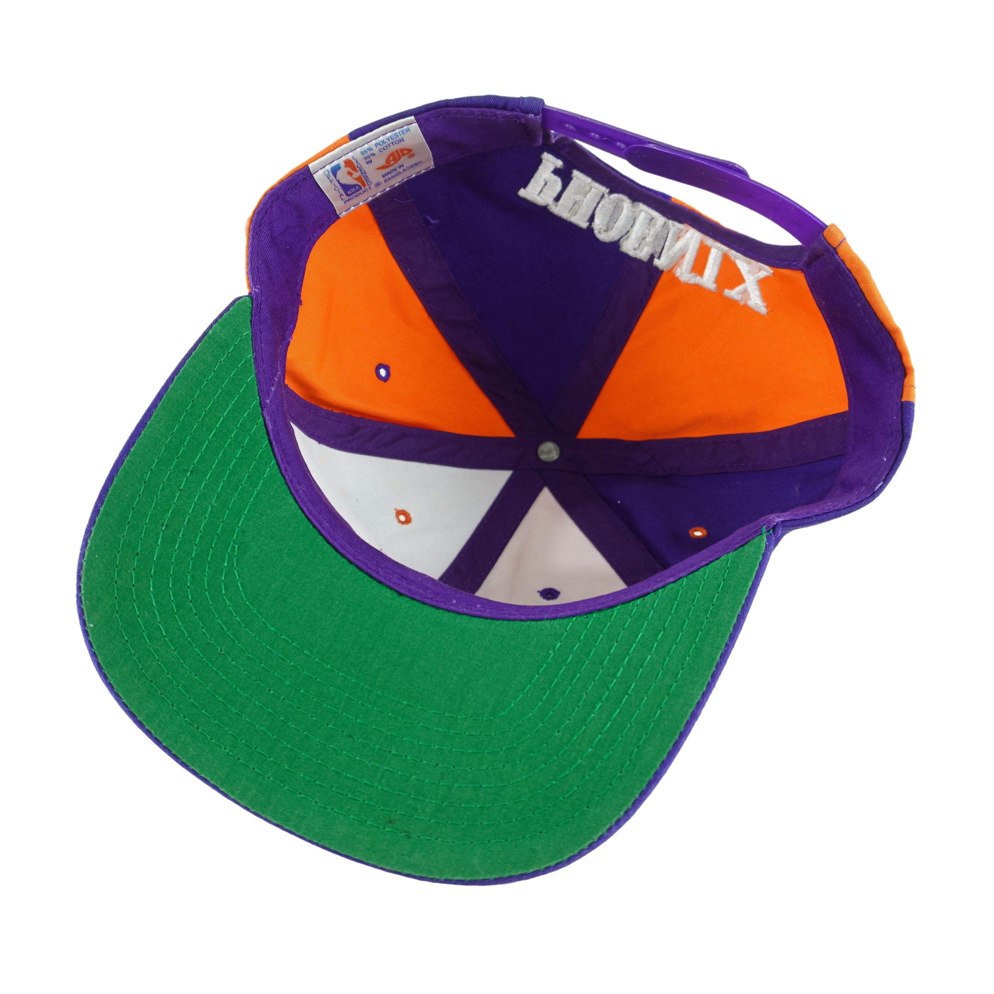 NBA (AJD) - Phoenix Suns Snapback Adjustable Hat 1990s Size ONE SIZE - 4 Thumbnail