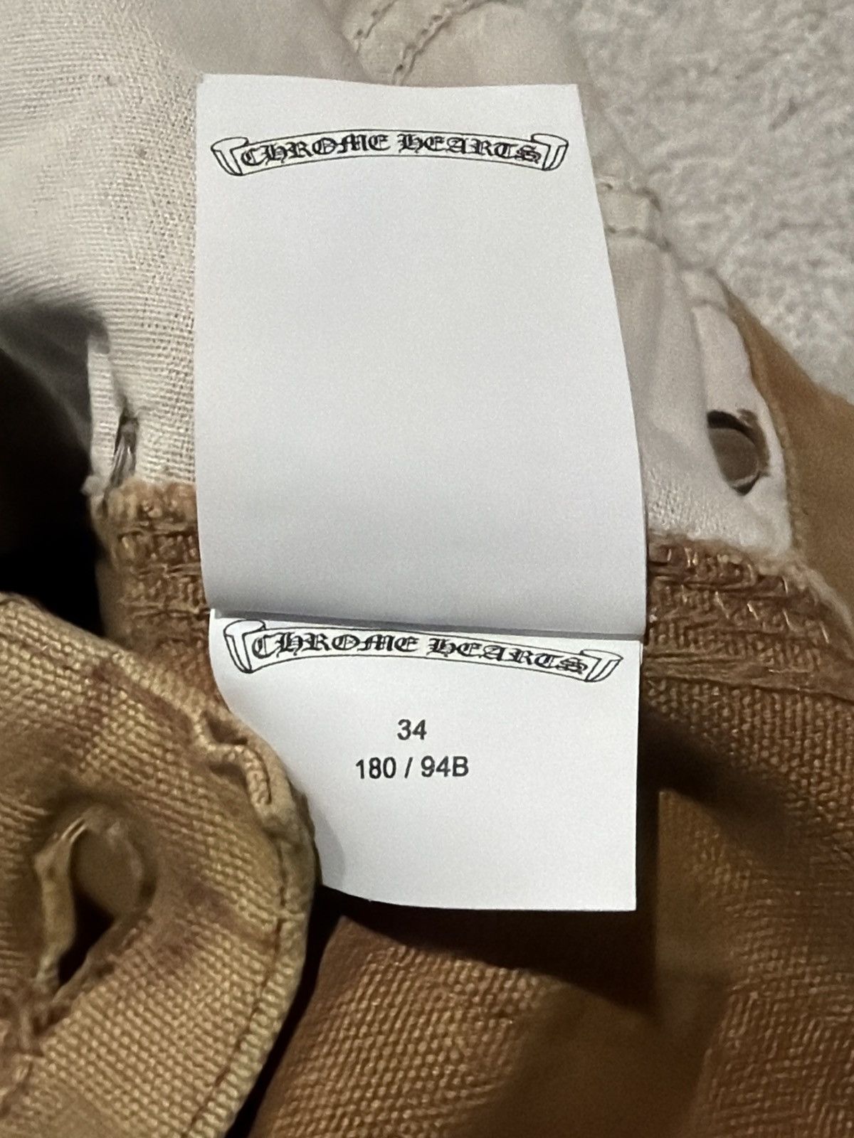 Chrome Hearts Chrome Hearts Sex Records Carhartt Tan Carpenter Pants Size US 34 / EU 50 - 13 Thumbnail