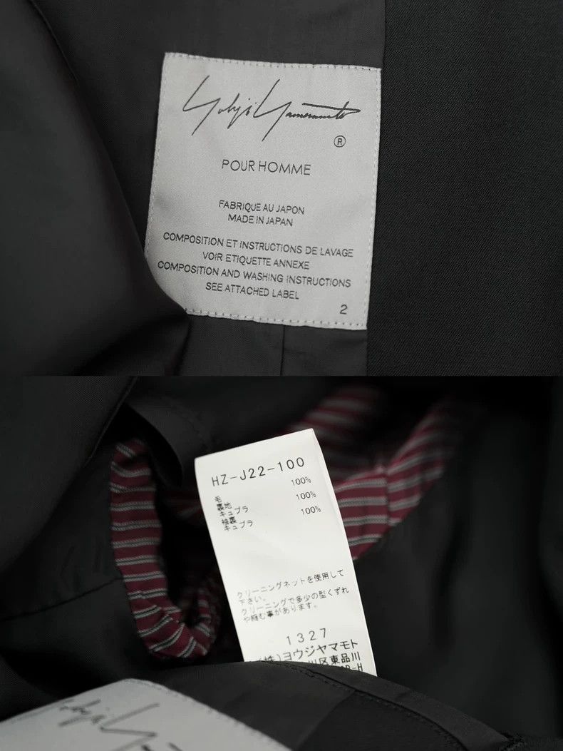 Yohji Yamamoto Yohji Yamamoto23SS Lapel Show Jacket 2503-Nextarrow Size US M / EU 48-50 / 2 - 8 Thumbnail