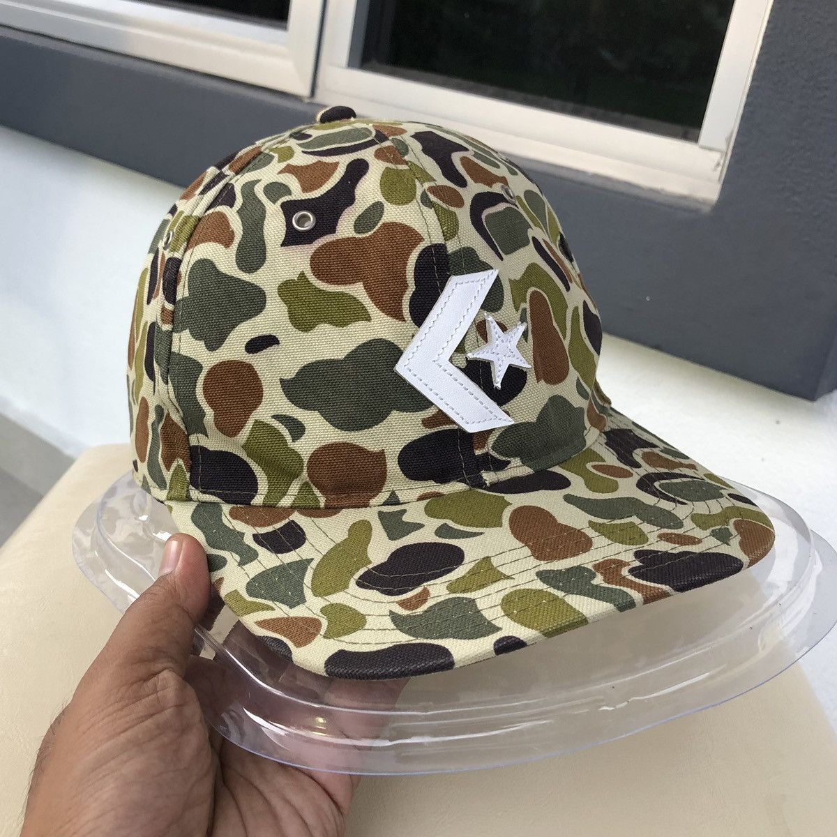 Converse Converse x X-Large Camouflage Snapback Cap Size ONE SIZE - 8 Thumbnail