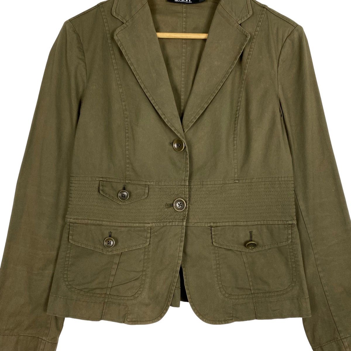 DKNY DKNY BUTTON COAT JACKET FOR WOMEN Size US S / EU 44-46 / 1 - 3 Thumbnail