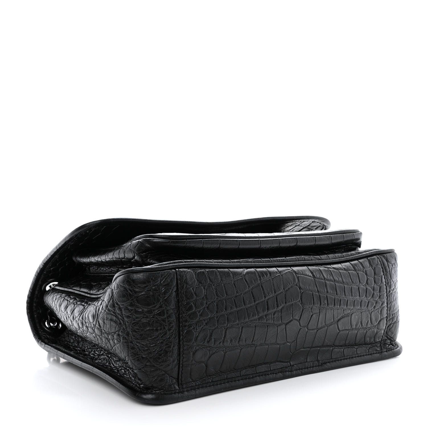 Saint Laurent Paris o1b1hav110425 Size: OS / Niki Medium Crocodile Leather Bag Size ONE SIZE - 4 Thumbnail