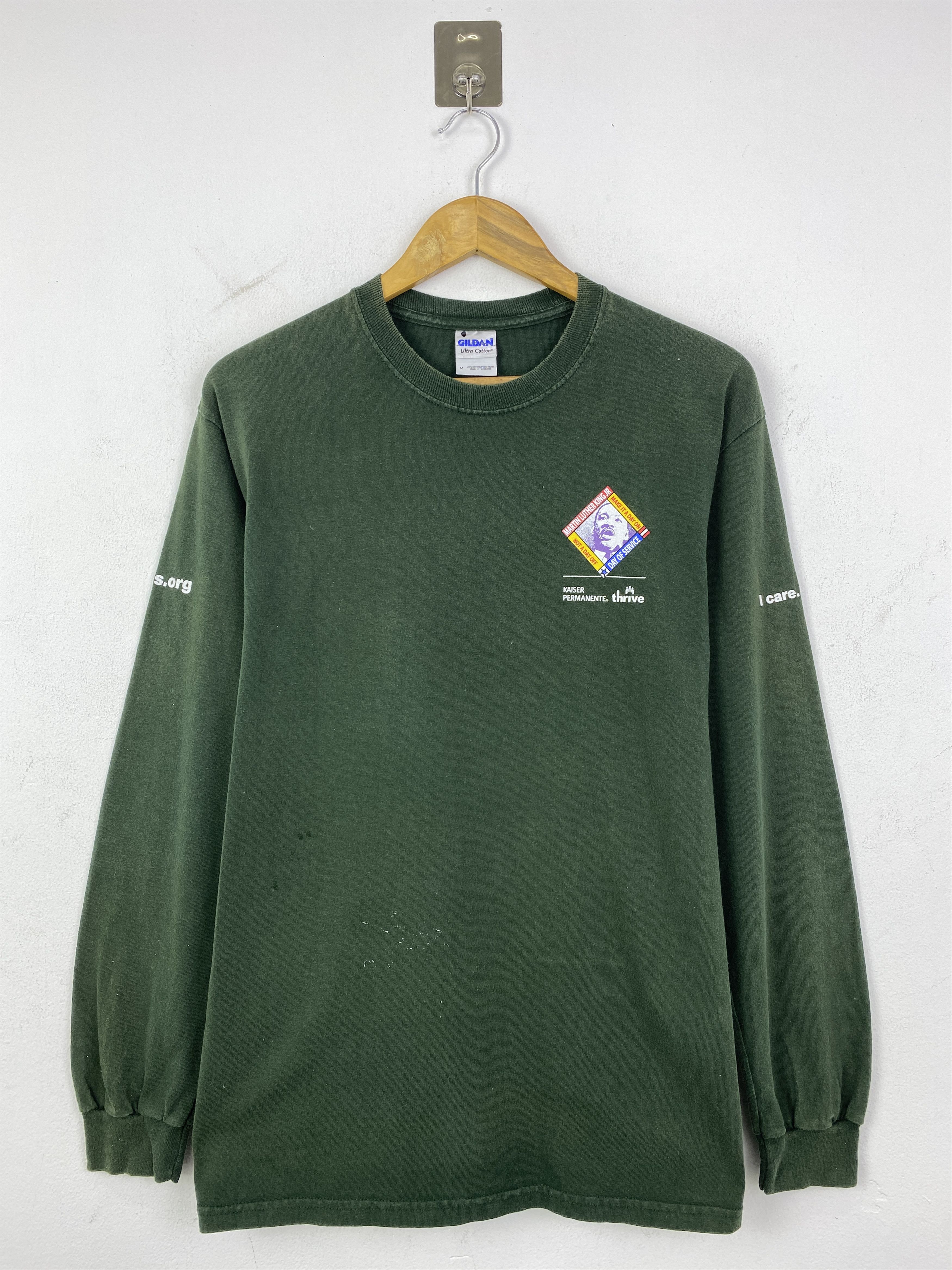 Vintage Vintage Martin Luther King Jr. Long Sleeve Shirt TA0747 Size US M / EU 48-50 / 2 - 3 Thumbnail