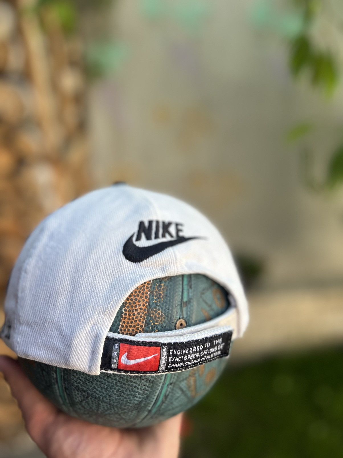 Nike × Streetwear × Vintage Nike Big Logo Vintage Cap Hat