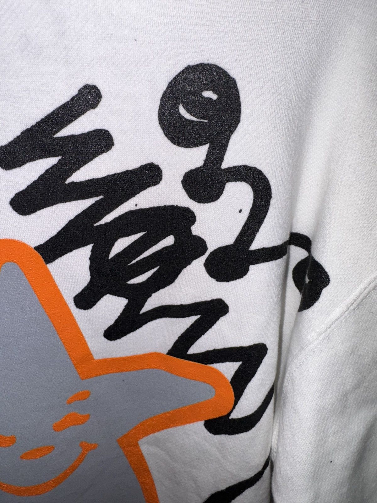 Asspizza Asspizza Pumpkin Face Nothing Matters Hoodie White 2022 Size US L / EU 52-54 / 3 - 6 Thumbnail