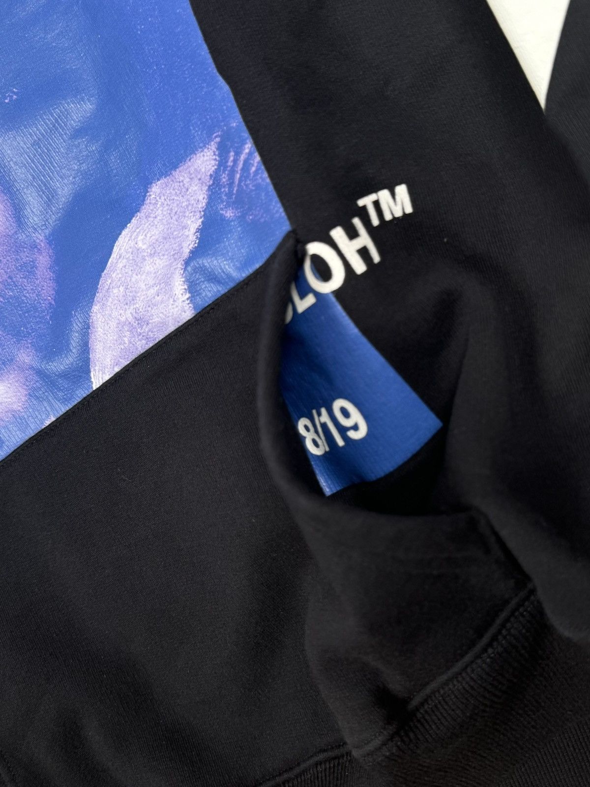 Off-White Off-White Bernini Diagonal Business Casual Pullover Hoodie Size US XS / EU 42 / 0 - 5 Thumbnail