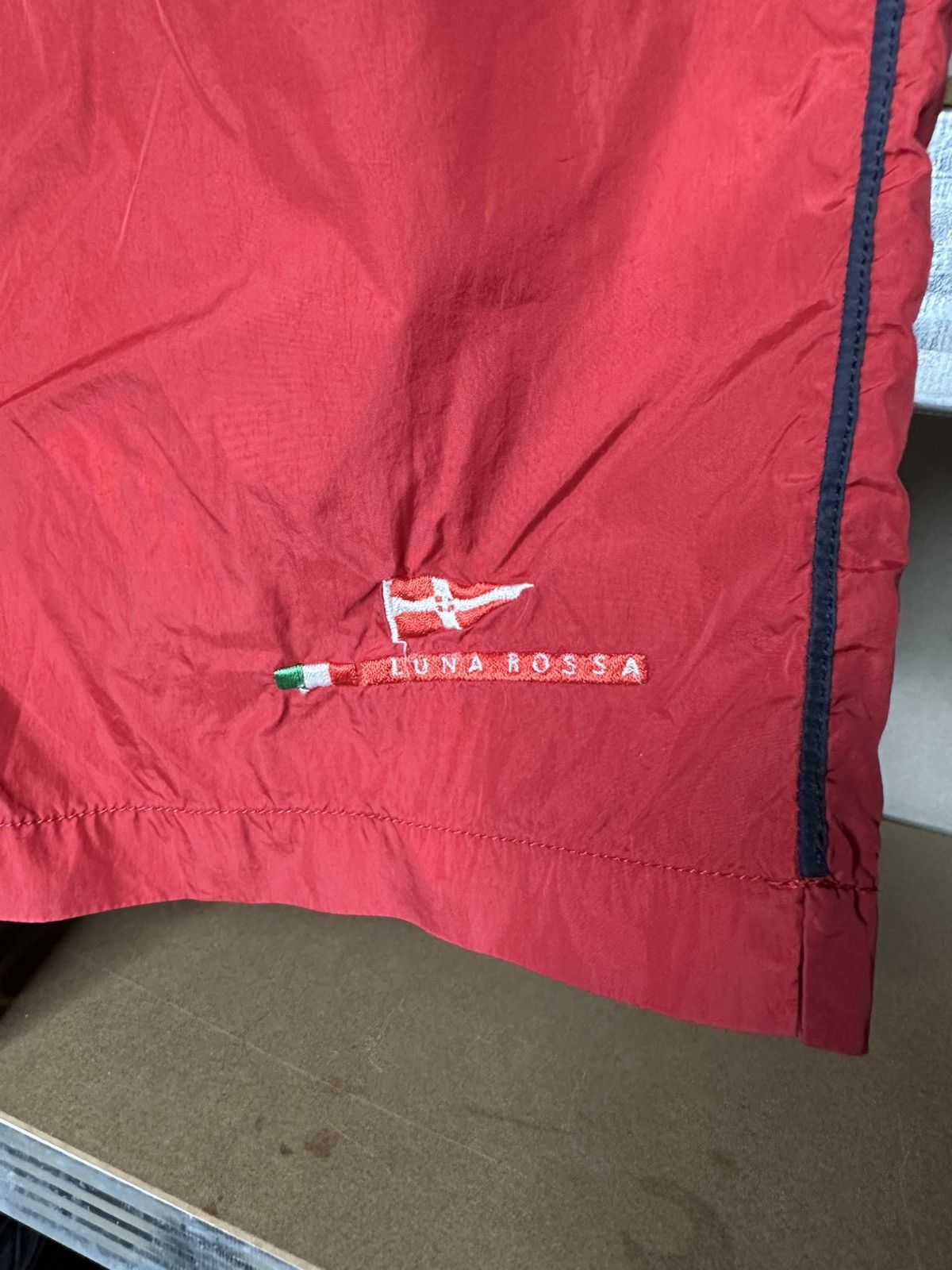 Prada Prada Luna Rossa Red Nylon Swim Shorts IT 54 Size US 38 / EU 54 - 3 Thumbnail