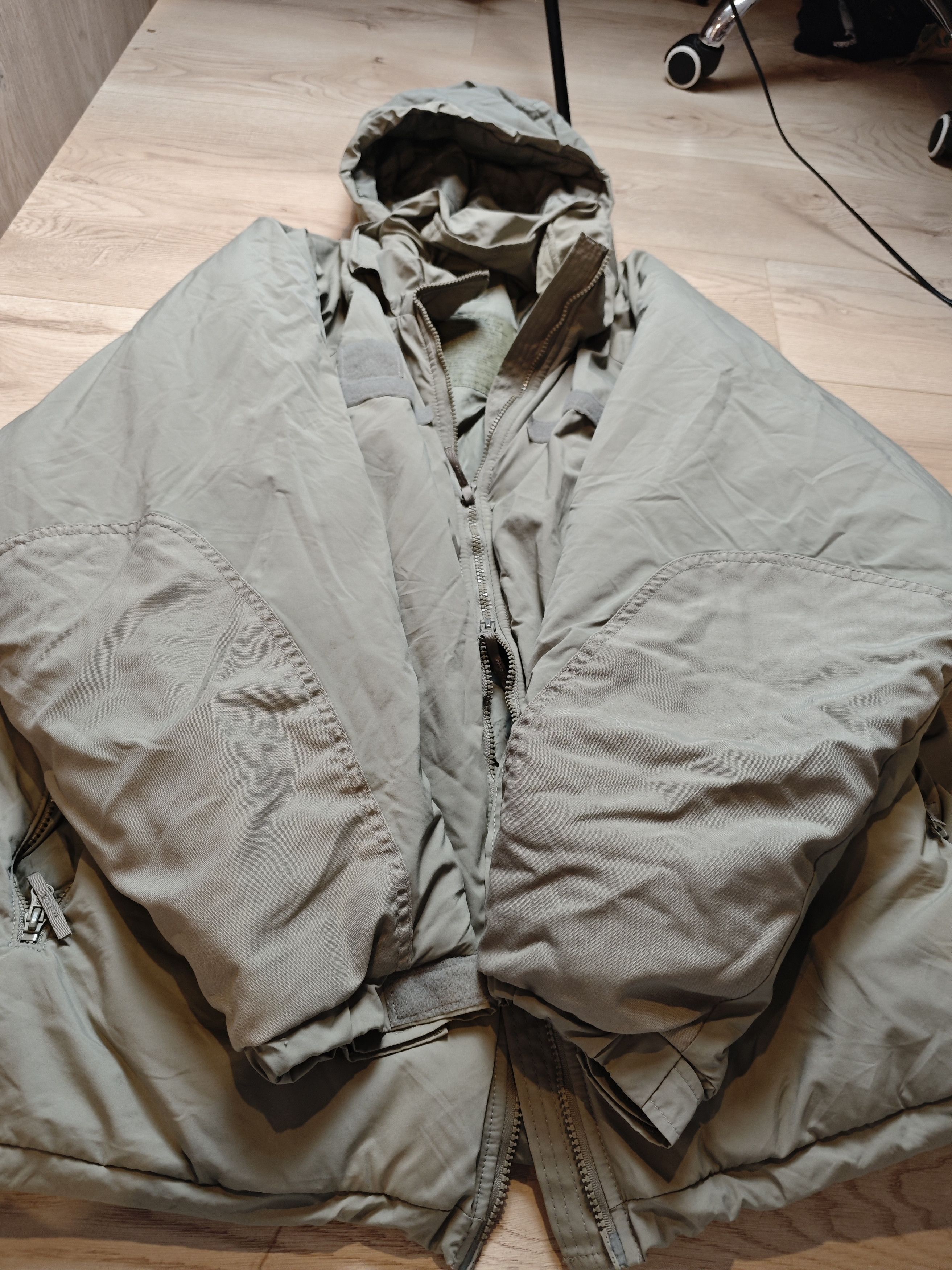 Vintage us army ECWCS Military gen 3 extreme cold parka jacket Helmu Size US XL / EU 56 / 4 - 10 Thumbnail