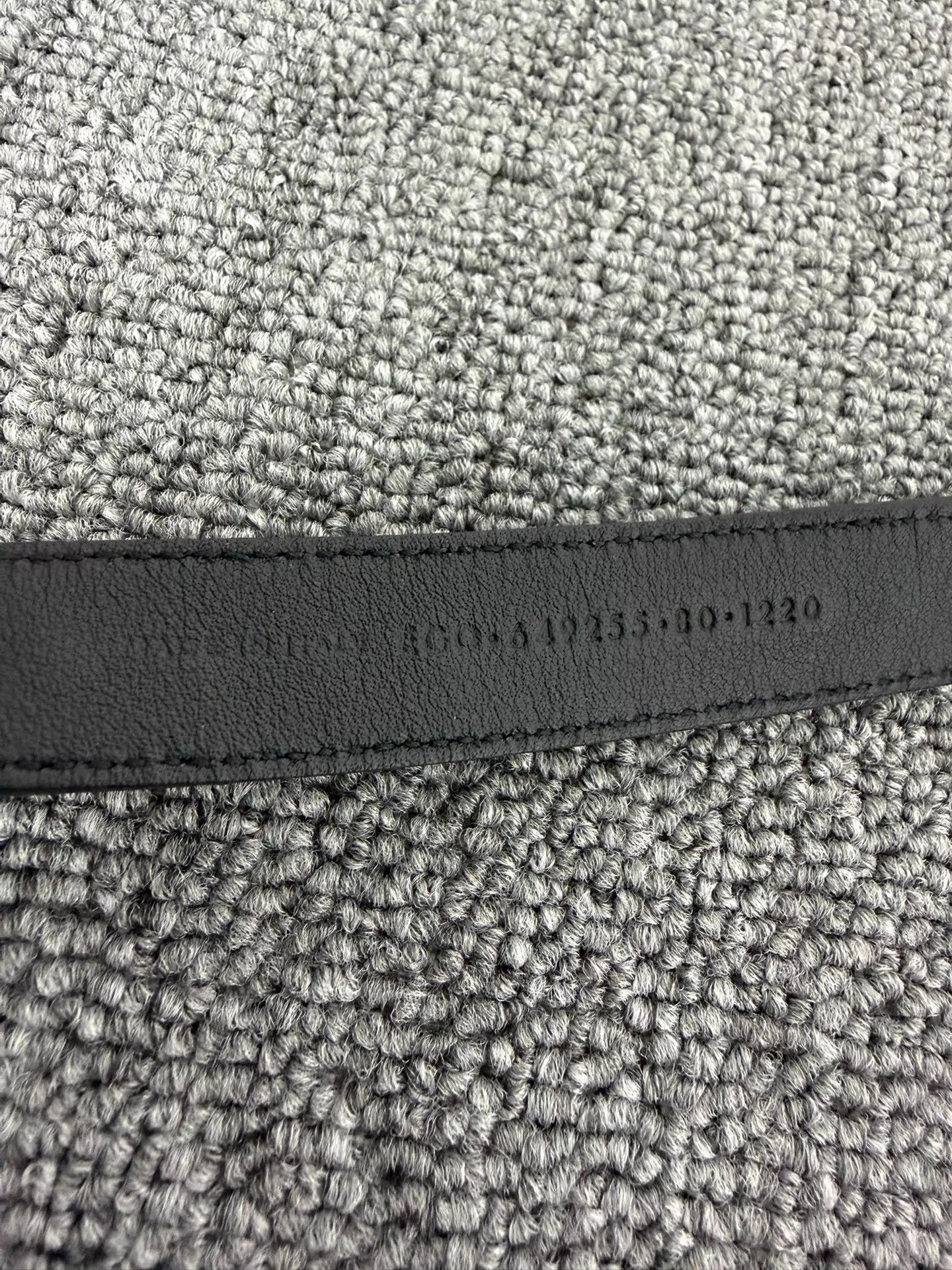 Saint Laurent Paris SLP 21SS Handwoven Brass Horsebit Belt 80 Black Size ONE SIZE - 6 Thumbnail