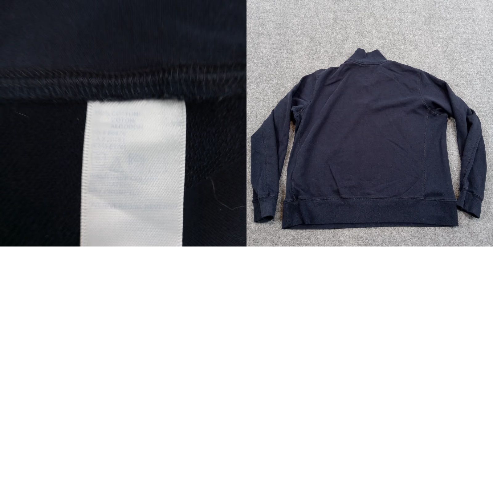 Tommy Hilfiger Tommy Hilfiger Sweater Mens Blue Extra Large 1/4 Zip Mock Neck Long Sleeve Pullover Size US XL / EU 56 / 4 - 8 Thumbnail