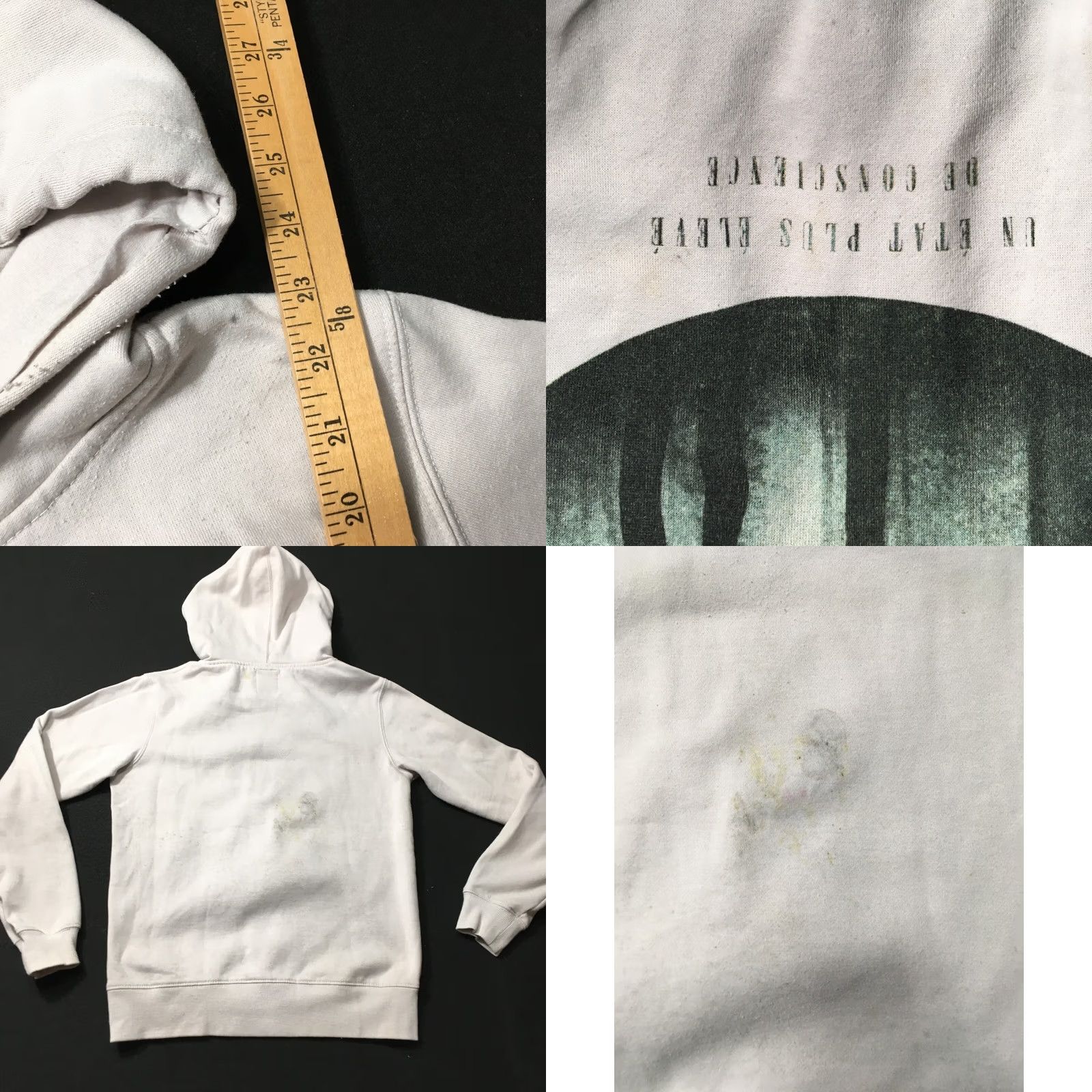 Cotton On Hooded Sweatshirt Men's small stained Size US S / EU 44-46 / 1 - 8 Thumbnail