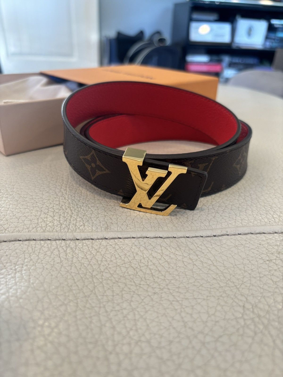 Louis Vuitton LV Initiales Reversible Belt Size ONE SIZE - 1 Thumbnail