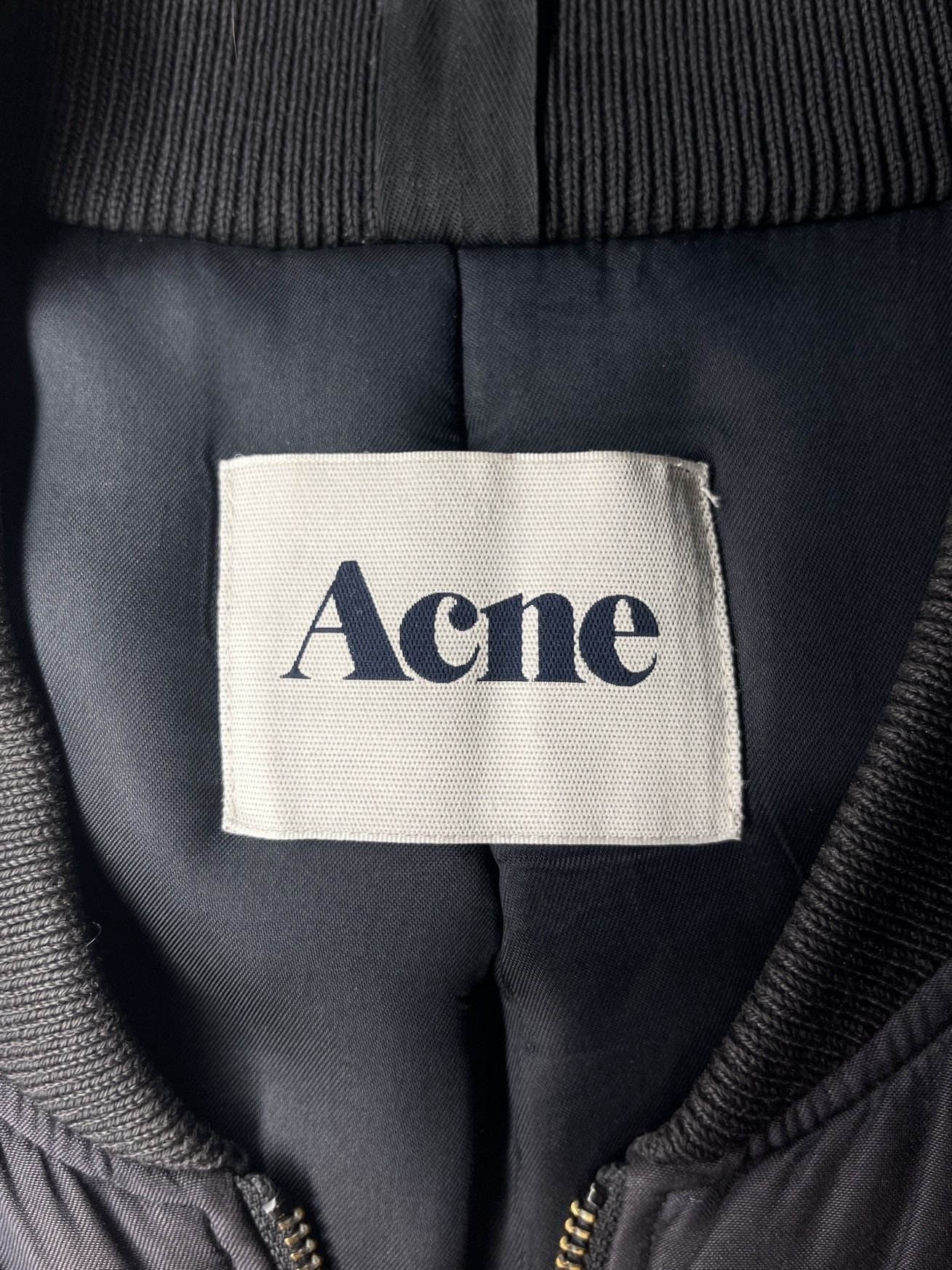 Acne Studios Acne Studios “Bombastic” Bomber Jacket BAW/10 Size US L / EU 52-54 / 3 - 8 Thumbnail