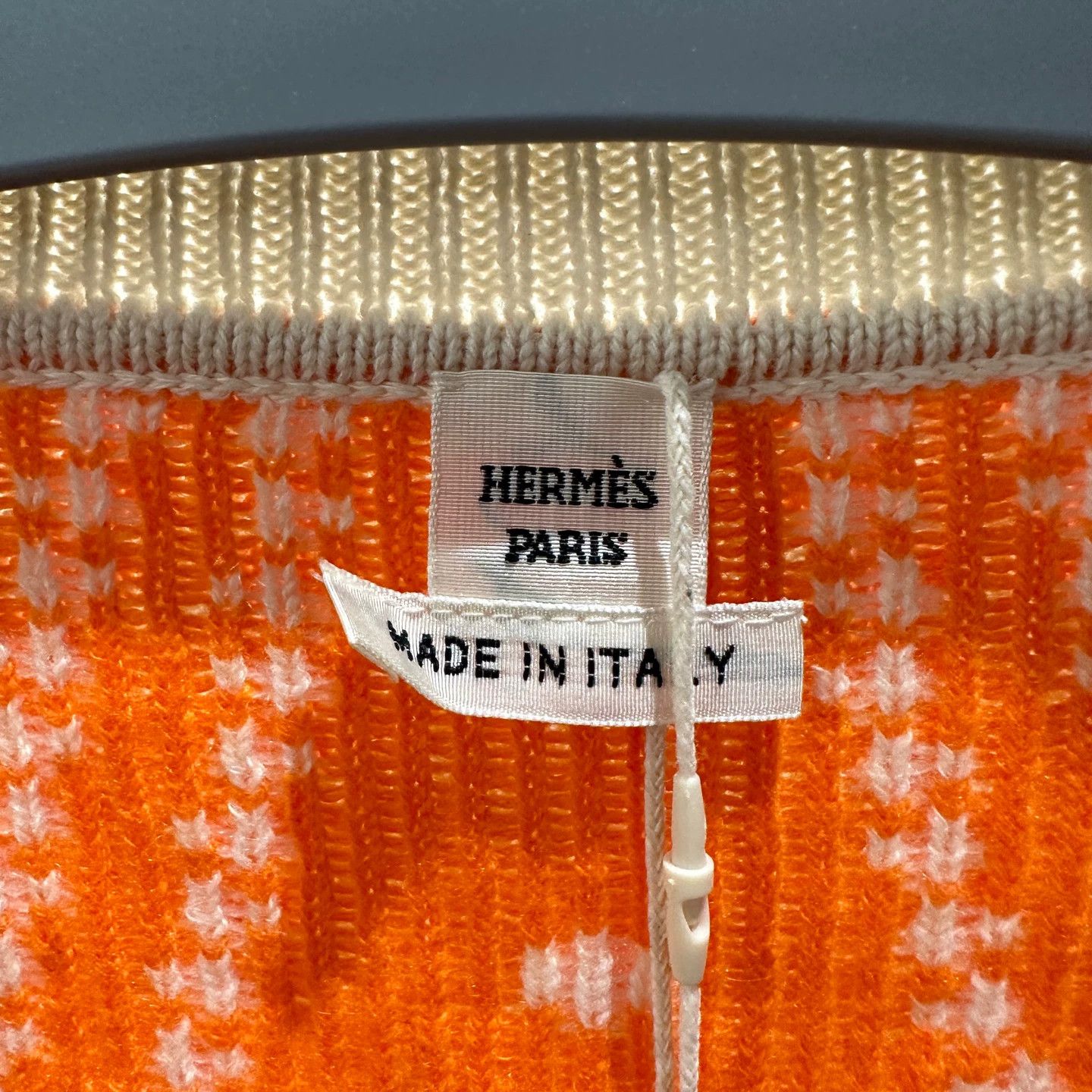 Hermes Hermes All-Over Polka Dot Cashmere Cardigan 38 Size S / US 4 / IT 40 - 3 Thumbnail
