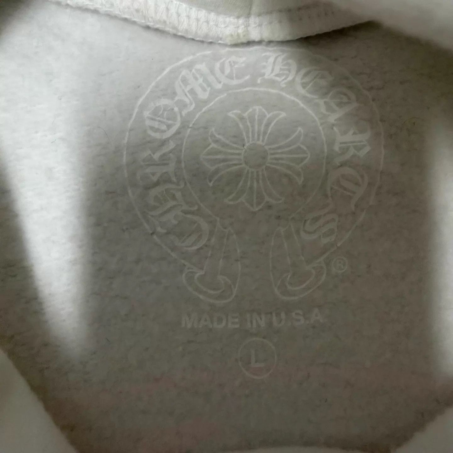Chrome Hearts Chrome Hearts White/Pink Horseshoe Qilin Print Hoodie L Size US L / EU 52-54 / 3 - 3 Thumbnail
