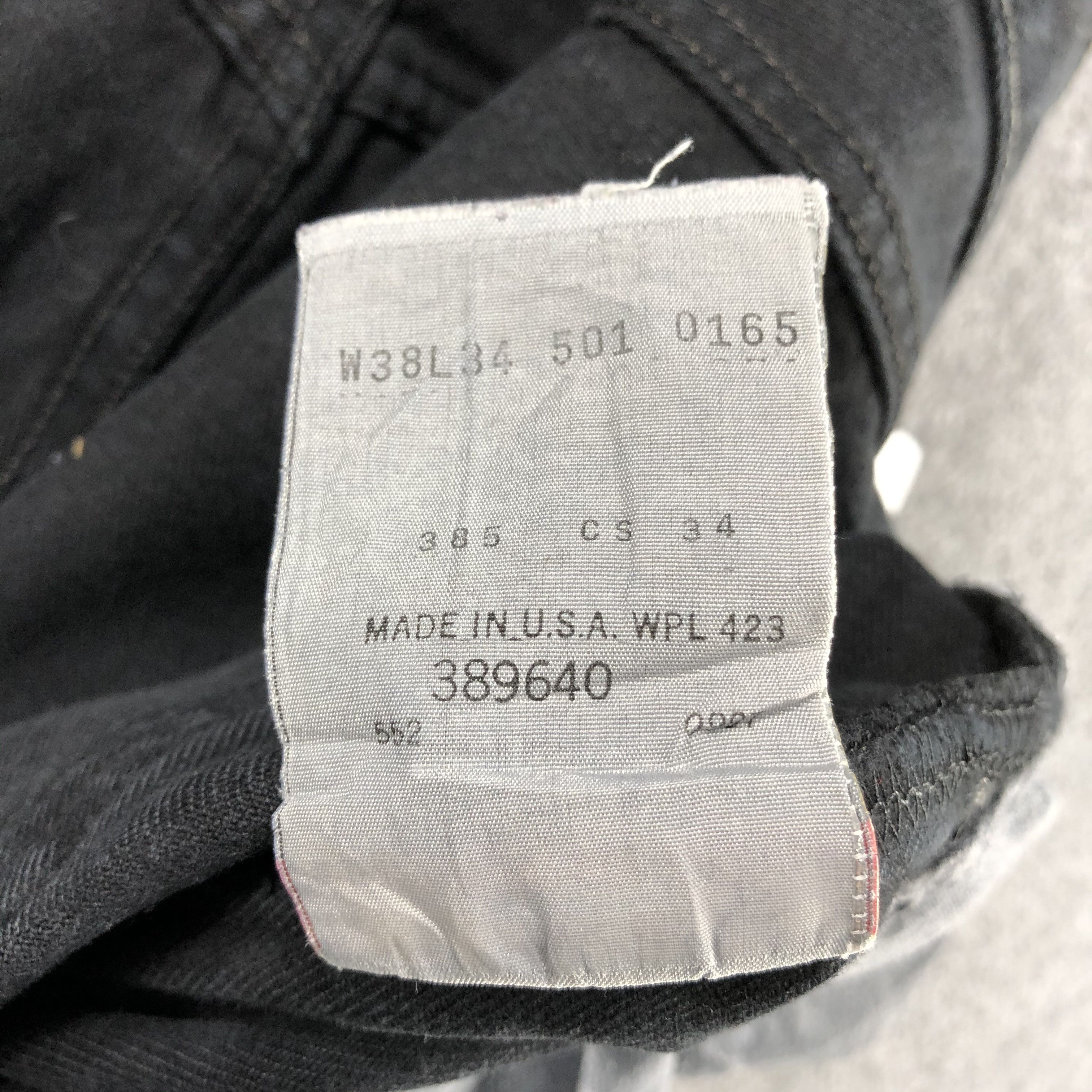 Levi's Vintage 90s Distress Levis 501 Jeans-J1427 Size US 38 / EU 54 - 13 Thumbnail