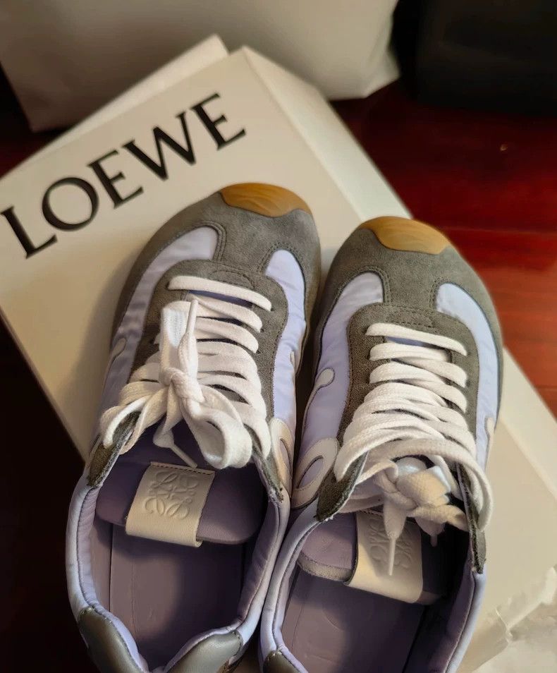 Loewe LOEWE Runner 2.0 Gray Purple Sneakers - dmc Size US 5 / EU 37 - 1 Thumbnail