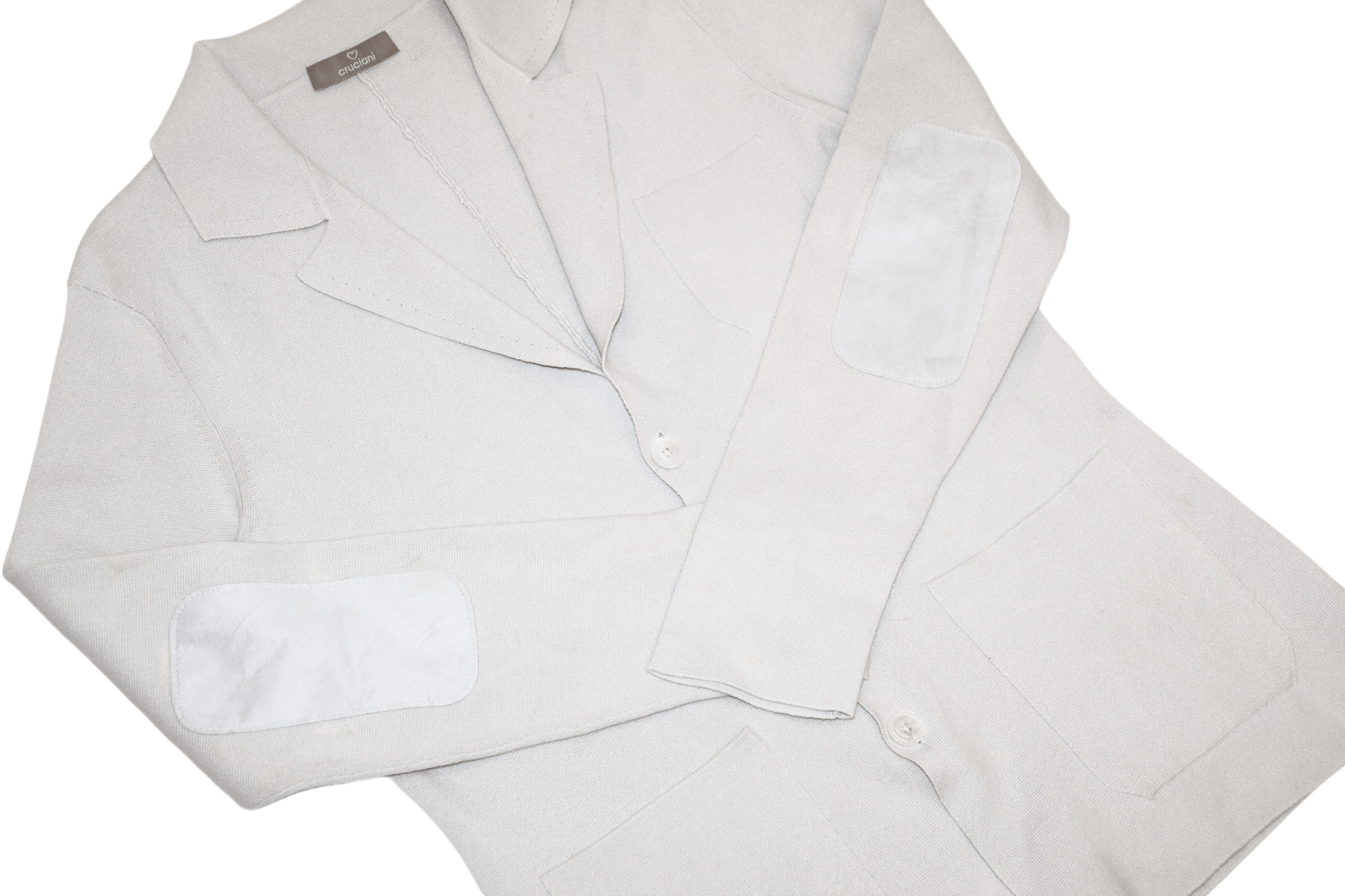 Cruciani Cruciani Stretch Cotton Woven Jacket velvet elbows Size US M / EU 48-50 / 2 - 12 Thumbnail