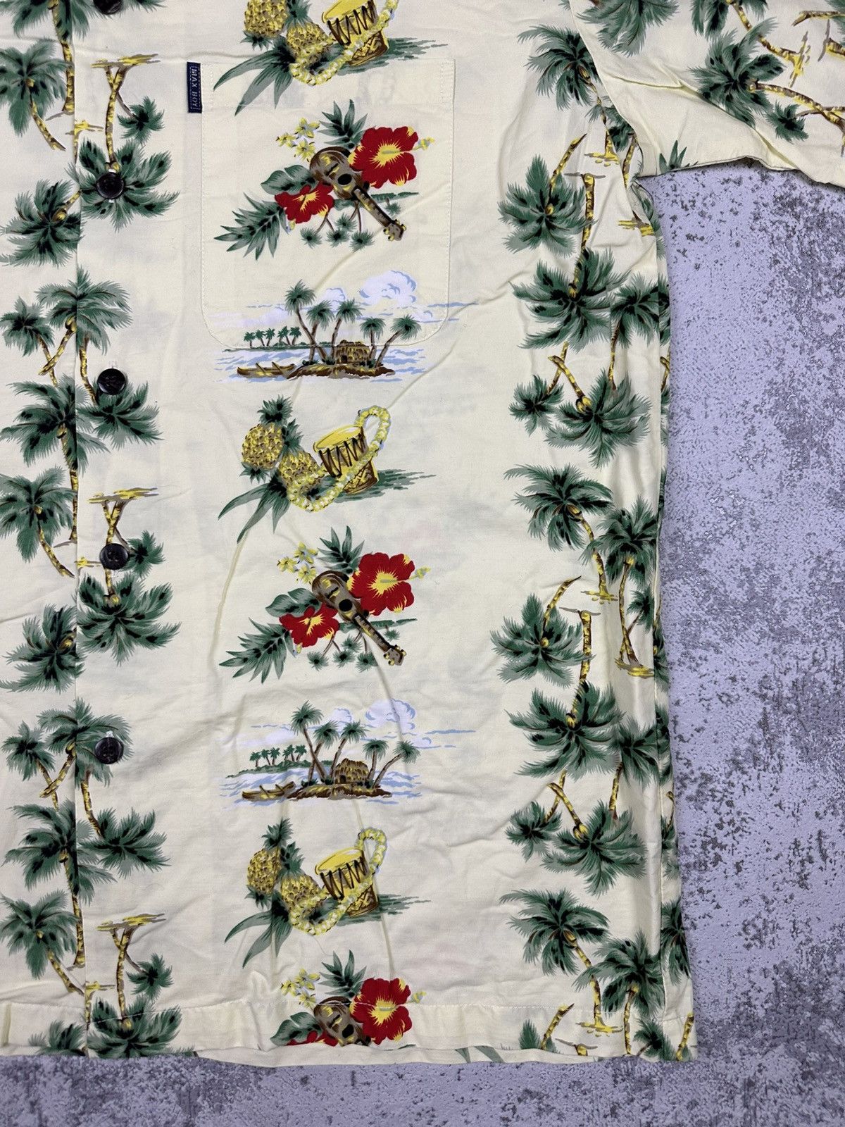 Vintage Vintage Hawaiian Shirt Max Boy Tropical Print Size US XL / EU 56 / 4 - 6 Thumbnail