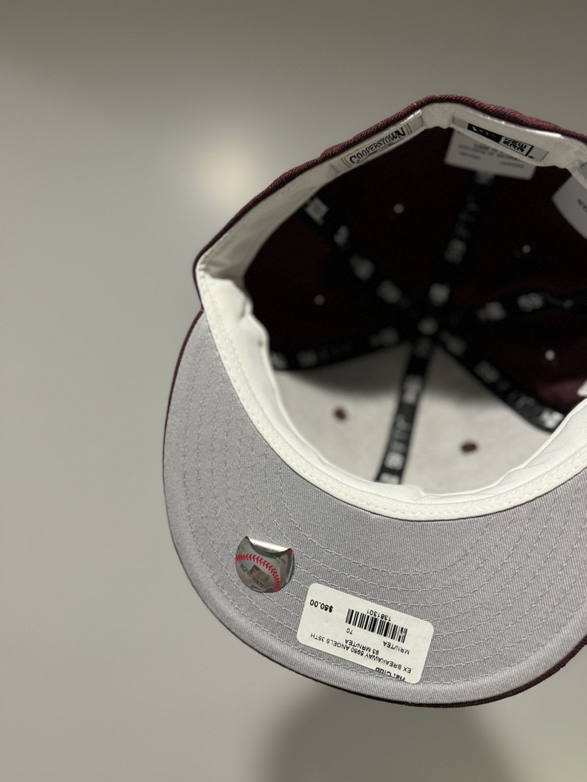 Hat Club × MyFitteds × New Era Hatclub Exclusive California Angels CrossCheck Breakaway 7 Size ONE SIZE - 4 Thumbnail