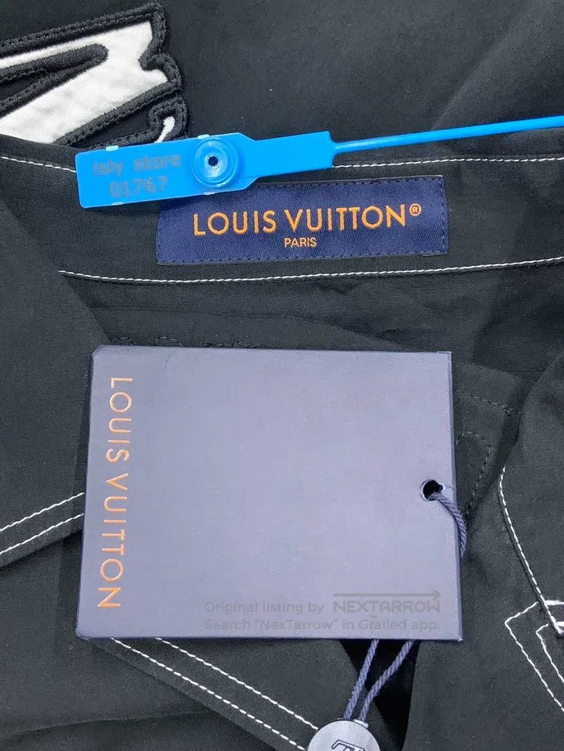 Louis Vuitton Louis Vuitton FW24 Letter Logo Embroidered Open Neck Singl Size US L / EU 52-54 / 3 - 5 Thumbnail