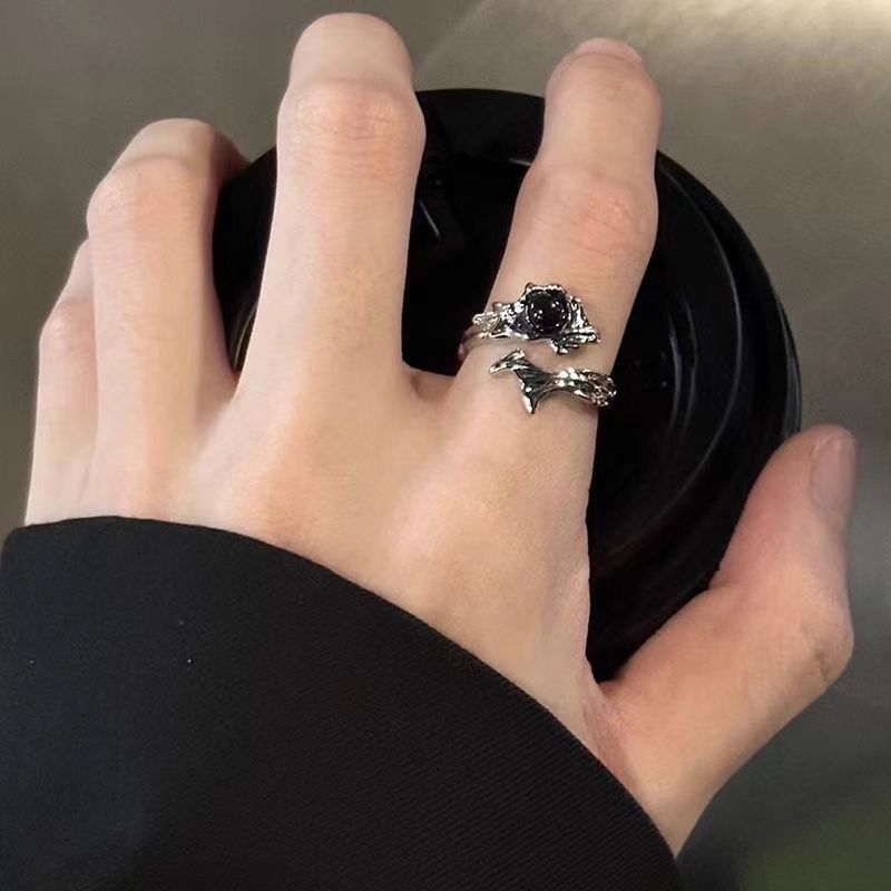 Jewelry Modern Jewelry Rings Open Size Chrome Ring (Size 7-13) Size ONE SIZE - 2 Thumbnail