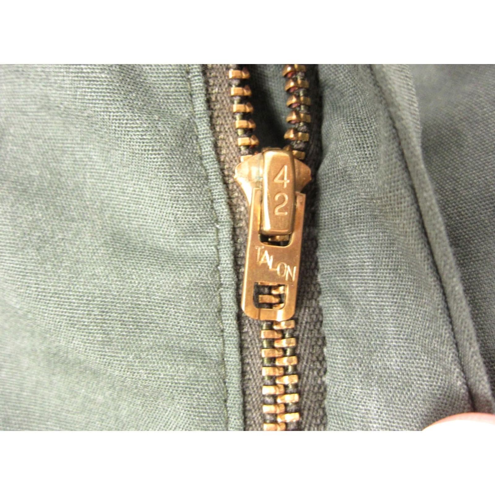 JCPenney Vintage JCPenney Big Mac Pants Mens 35L Wash & Wear Workwear Calico 60s 70s Talon Size US 35 - 3 Thumbnail