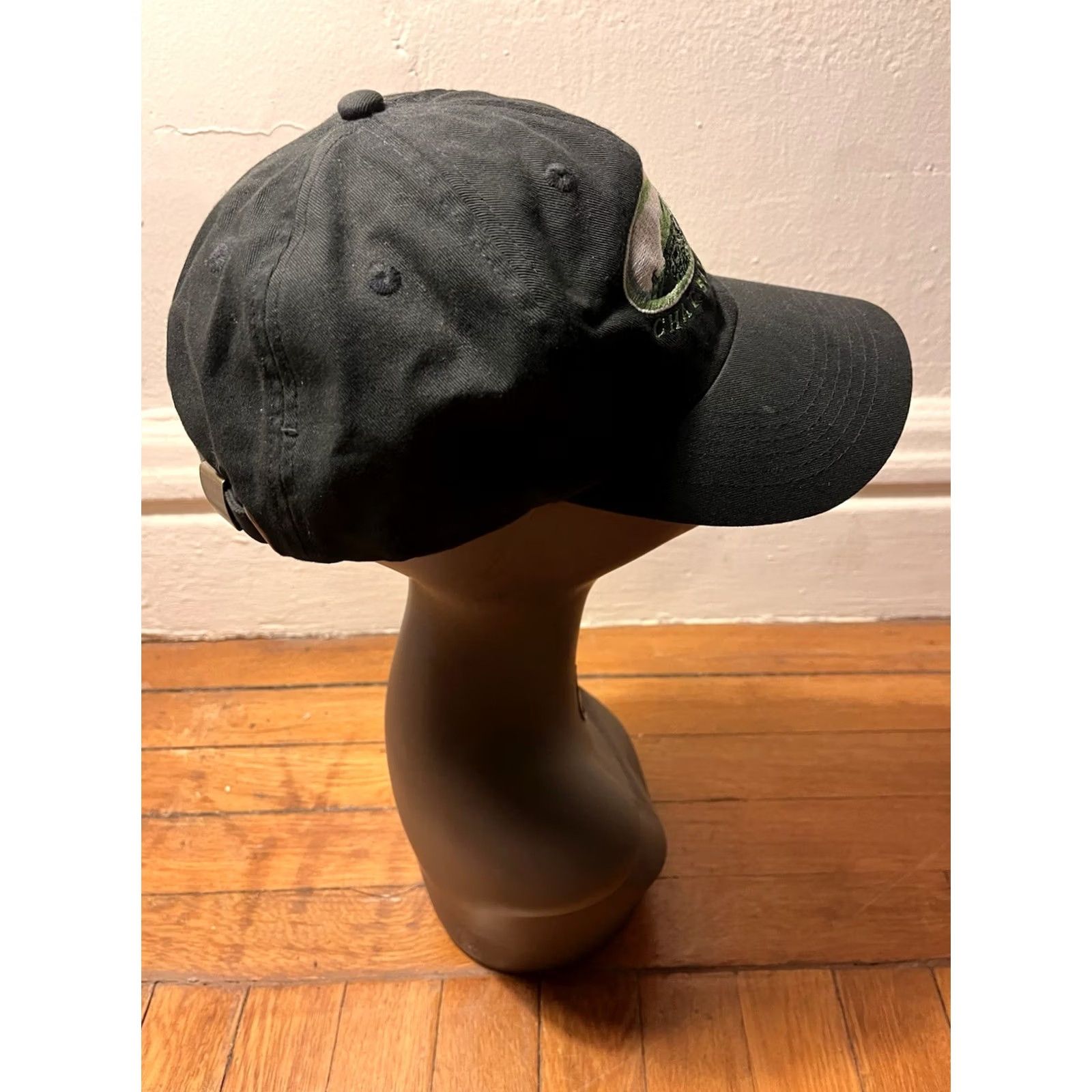 Vintage Chatsby Films Hat One Size Black Gilby's Baseball Cap Mens Adjustable Twill Cotton Vintage Movie Theme Size ONE SIZE - 6 Thumbnail