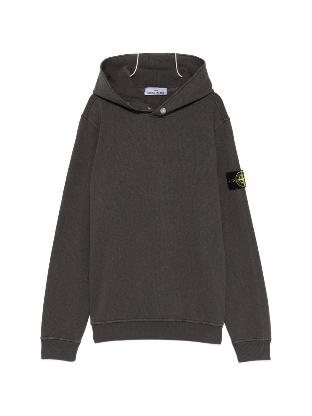 Stone Island LOGO COTTON HOODIE Size US XL / EU 56 / 4 - 1 Thumbnail