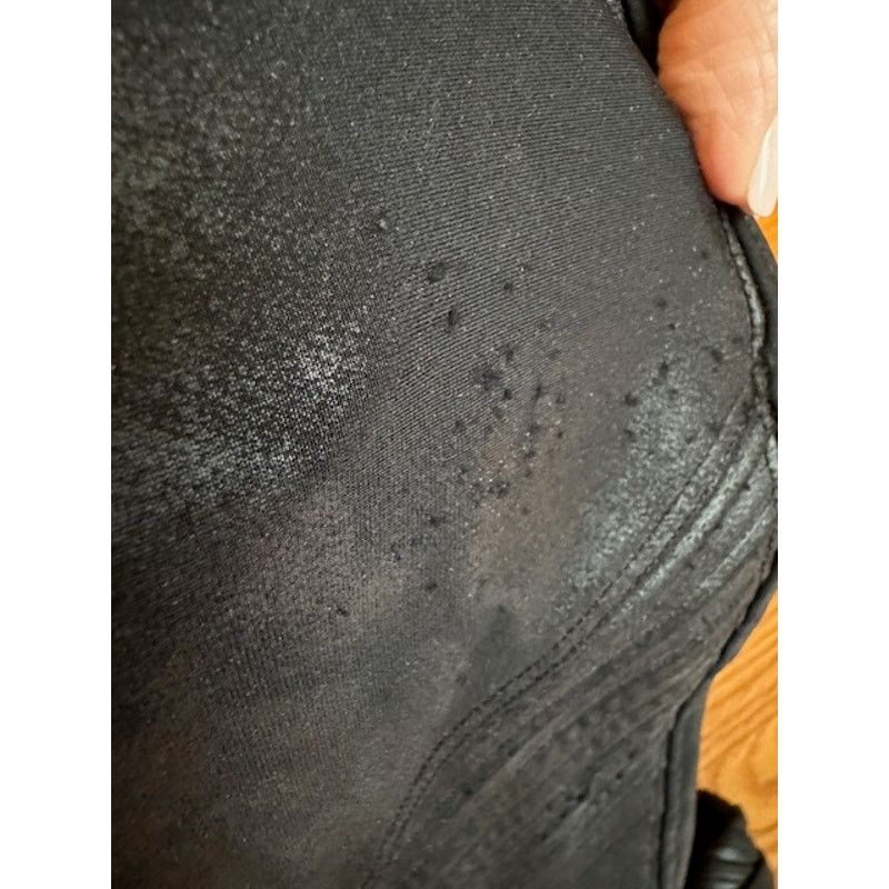 Spanx SPANX Faux Leather Moto Leggings in Black L Size 32" / US 10 / IT 46 - 7 Thumbnail