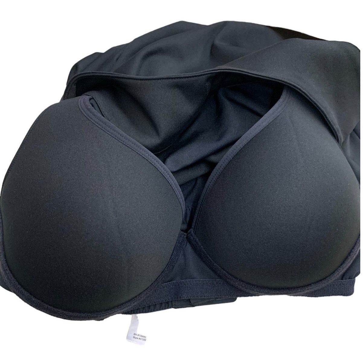 Athleta Athleta Black Tank U-Neck with Built-In Bra SZ Small Size S / US 4 / IT 40 - 8 Thumbnail