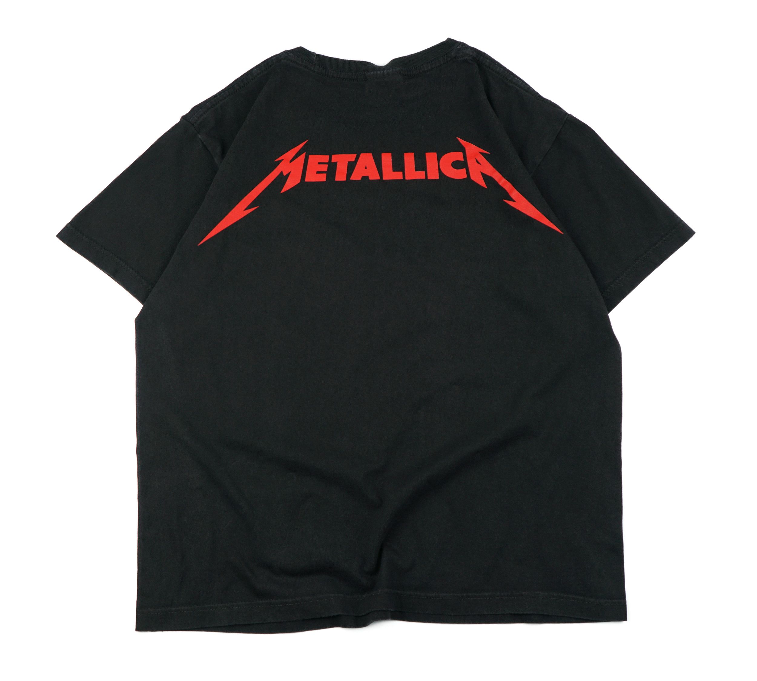 Band Tees × Vintage Vintage 90s Metallica Pushead T-Shirt Size US M / EU 48-50 / 2 - 4 Thumbnail