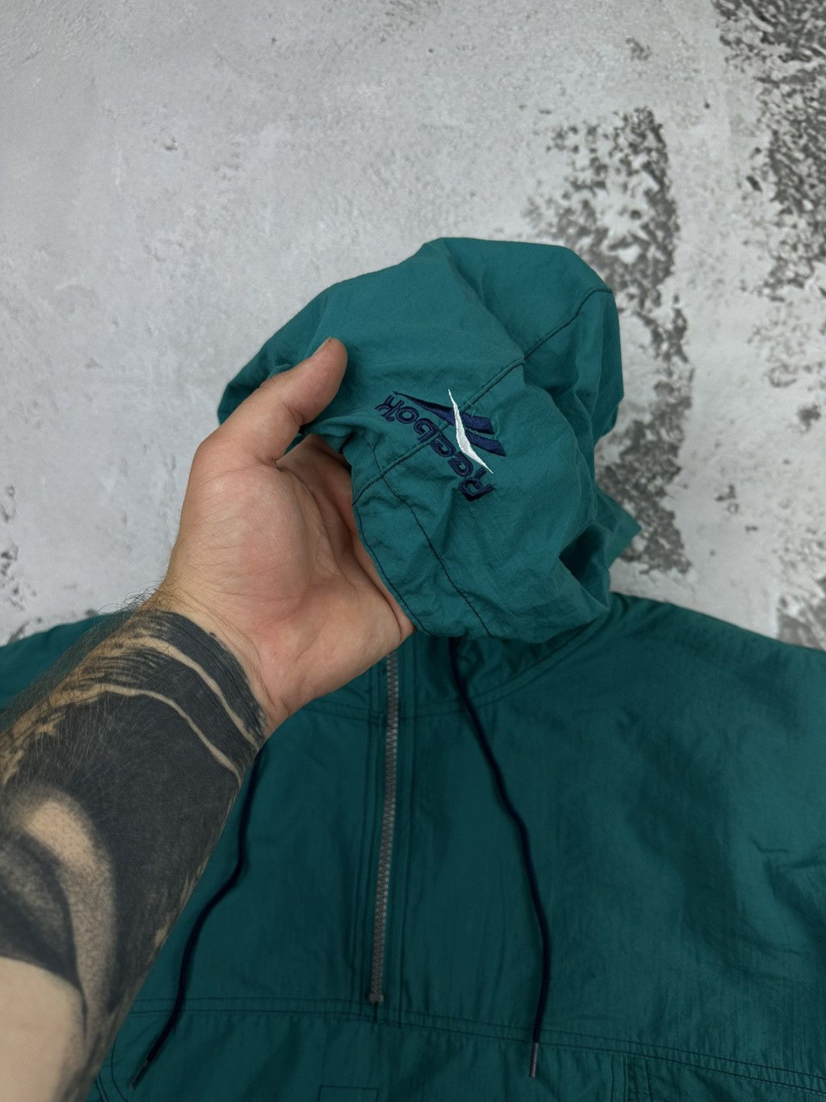 Reebok Vintage 90s Reebok Anorak Jacket Retro Y2K Size US L / EU 52-54 / 3 - 5 Thumbnail