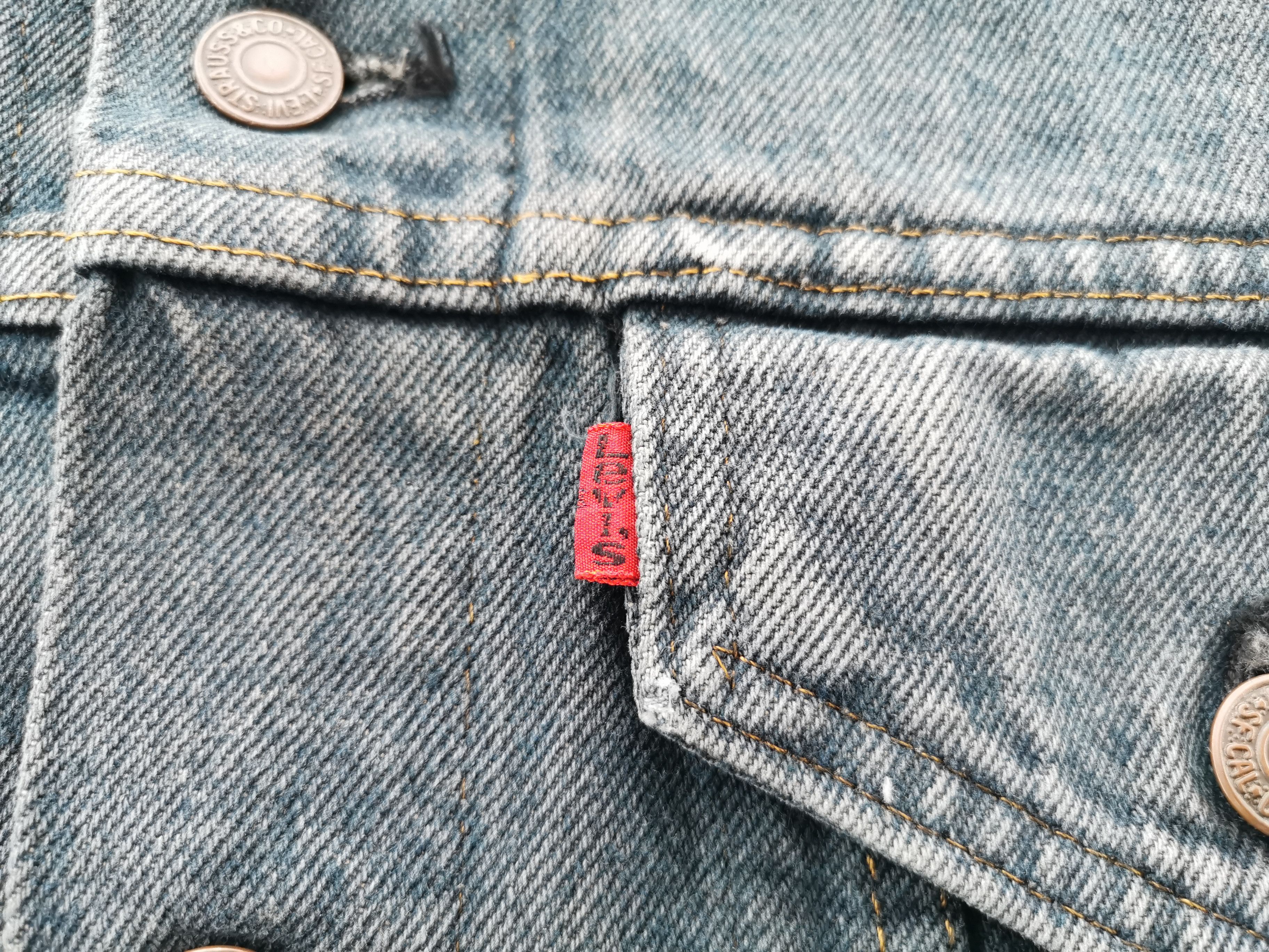Levi's Distressed Vintage 90's Levis Denim Jacket Made In USA Size US M / EU 48-50 / 2 - 4 Thumbnail