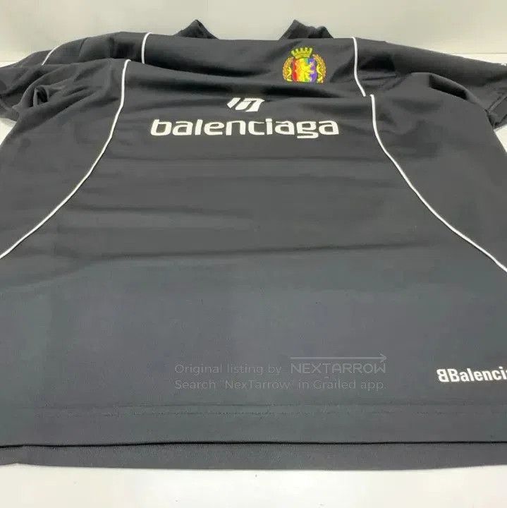 Balenciaga Balenciaga Logo Short-Sleeve Casual Football Shirt. Size US M / EU 48-50 / 2 - 5 Thumbnail