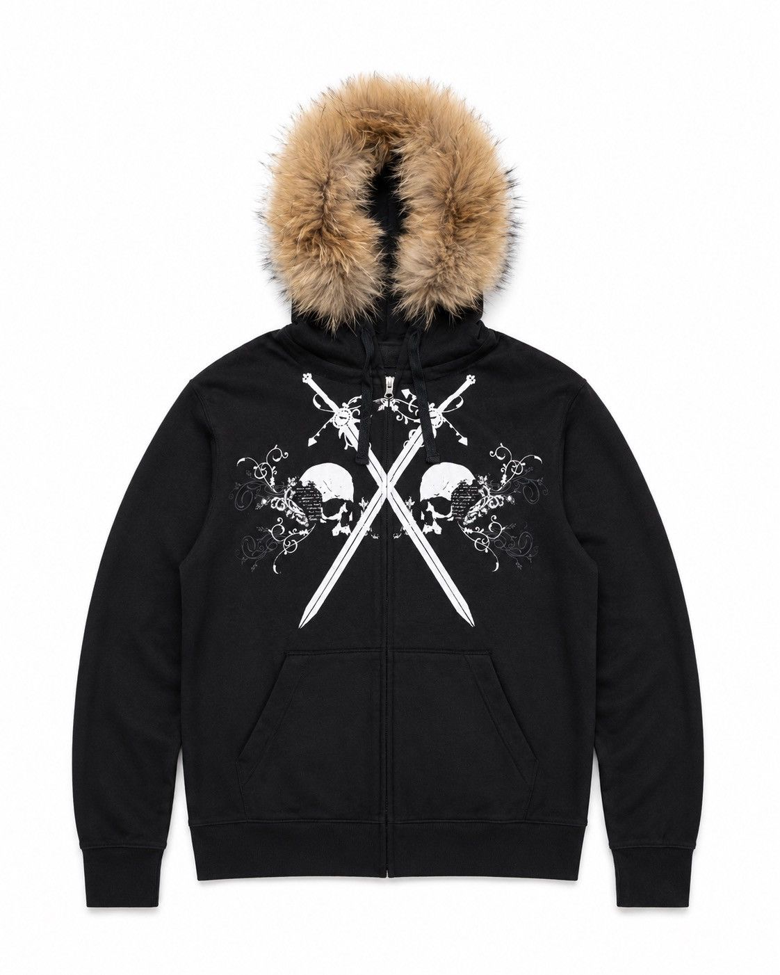 Hysteric Glamour Skull fur hoodie Size US L / EU 52-54 / 3 - 1 Thumbnail