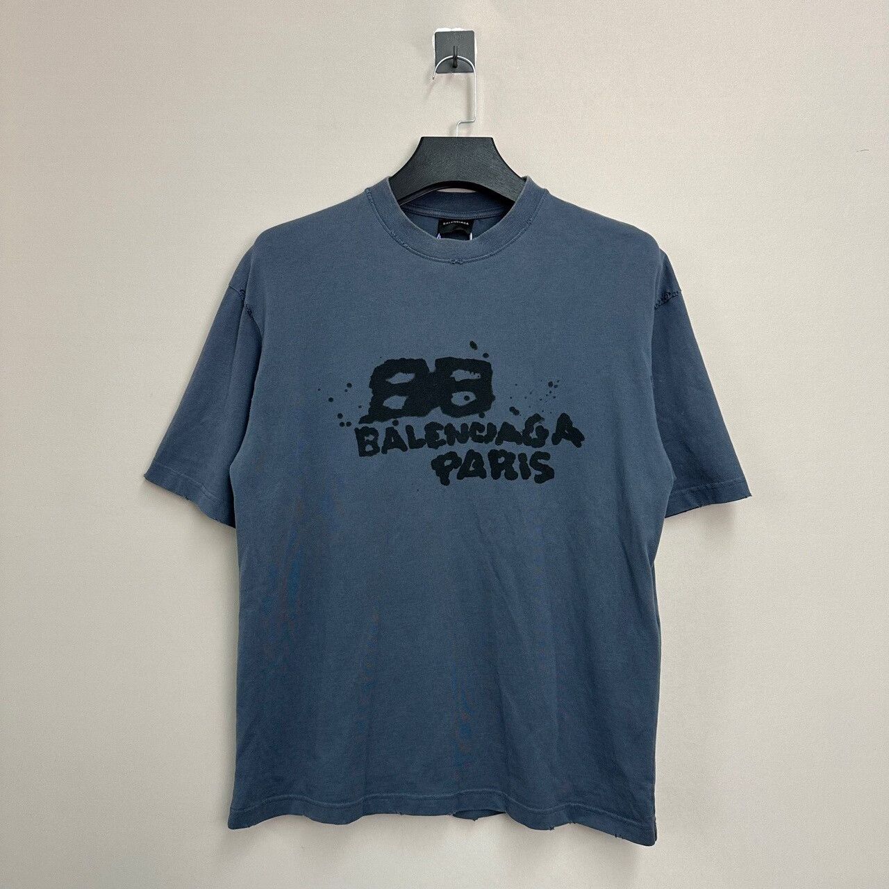 Balenciaga balenciaga graffiti double b short sleeve tee Size US XS / EU 42 / 0 - 1 Thumbnail