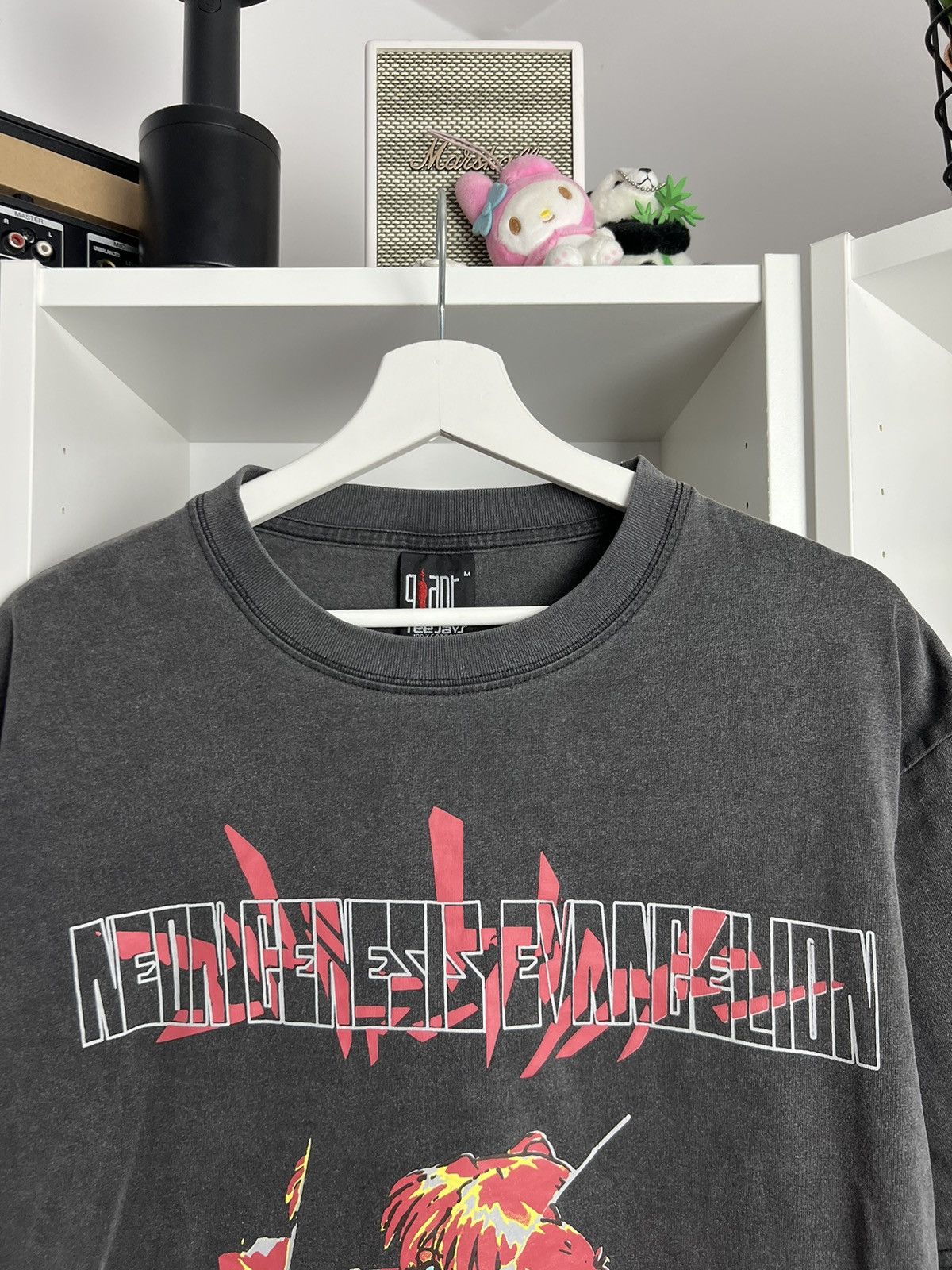 Anime × Japanese Brand × Vintage Vintage 90s Giant Neon Genesis Evangelion t-shirt anime manga Size US M / EU 48-50 / 2 - 3 Thumbnail