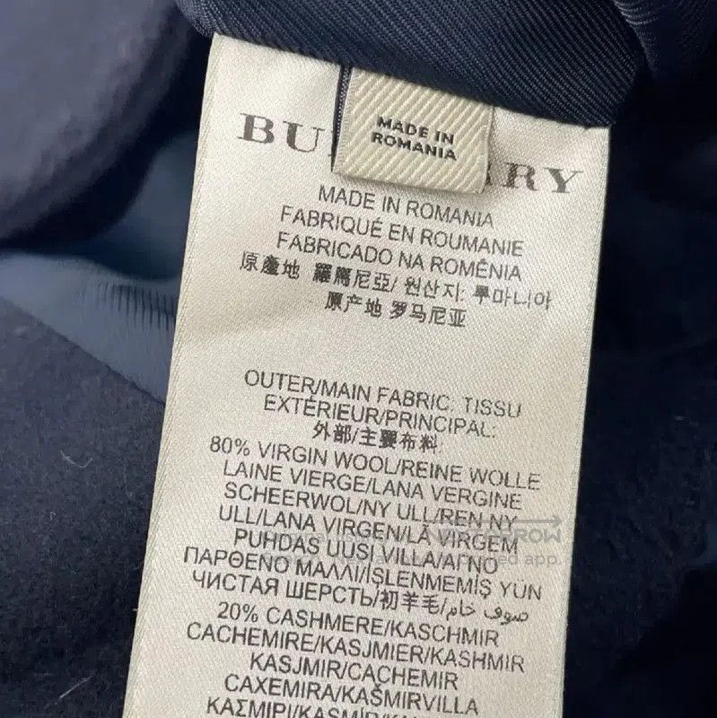 Burberry Burberry Black Wool Ladies Coat. Size XL / US 12-14 / IT 48-50 - 4 Thumbnail