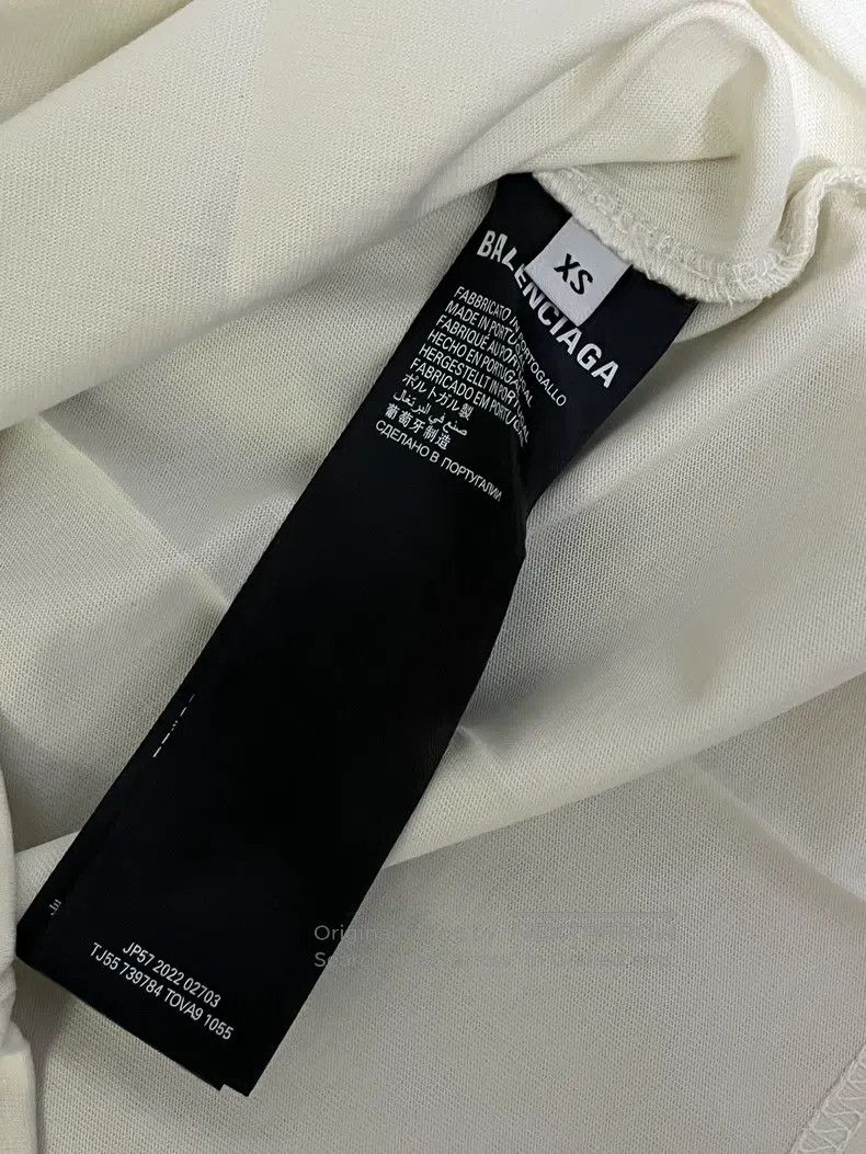 Balenciaga Balenciaga Beige T-Shirt Size US XS / EU 42 / 0 - 4 Thumbnail