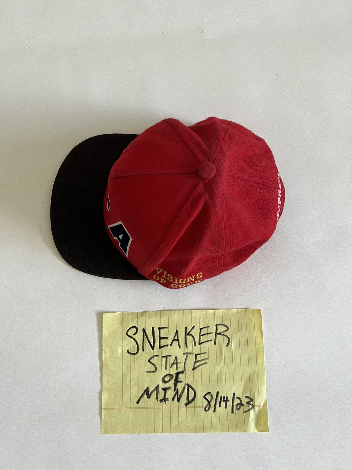 Supreme × Vintage USA VISIONS OF GOLD SUPREME 5 panel SS 2012 FAST SHIPPING Size ONE SIZE - 7 Thumbnail